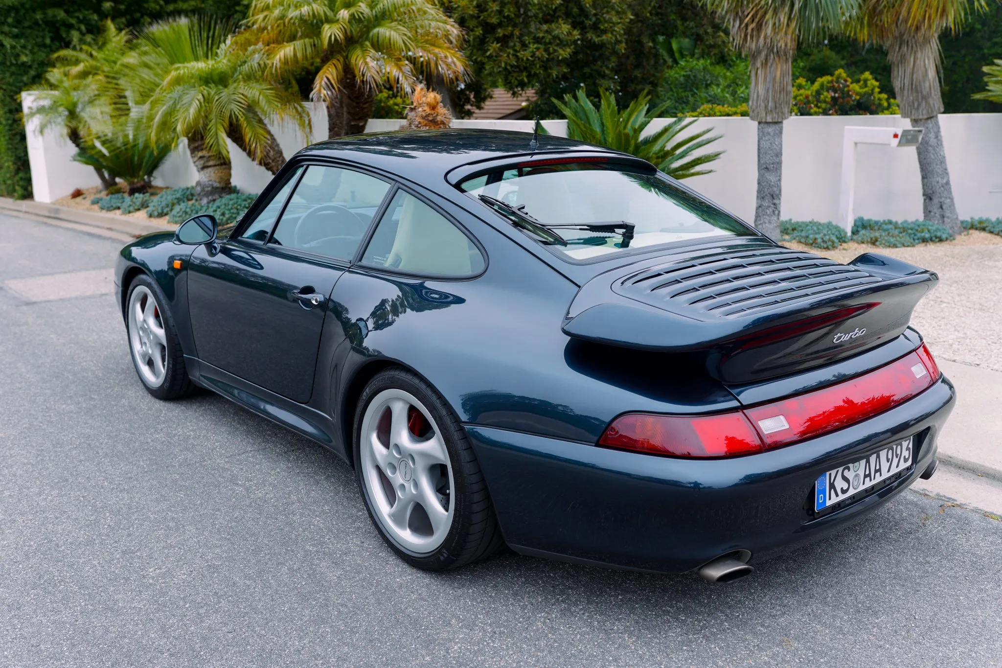 1998 Porsche 911 Turbo in Royal Blue Metallic