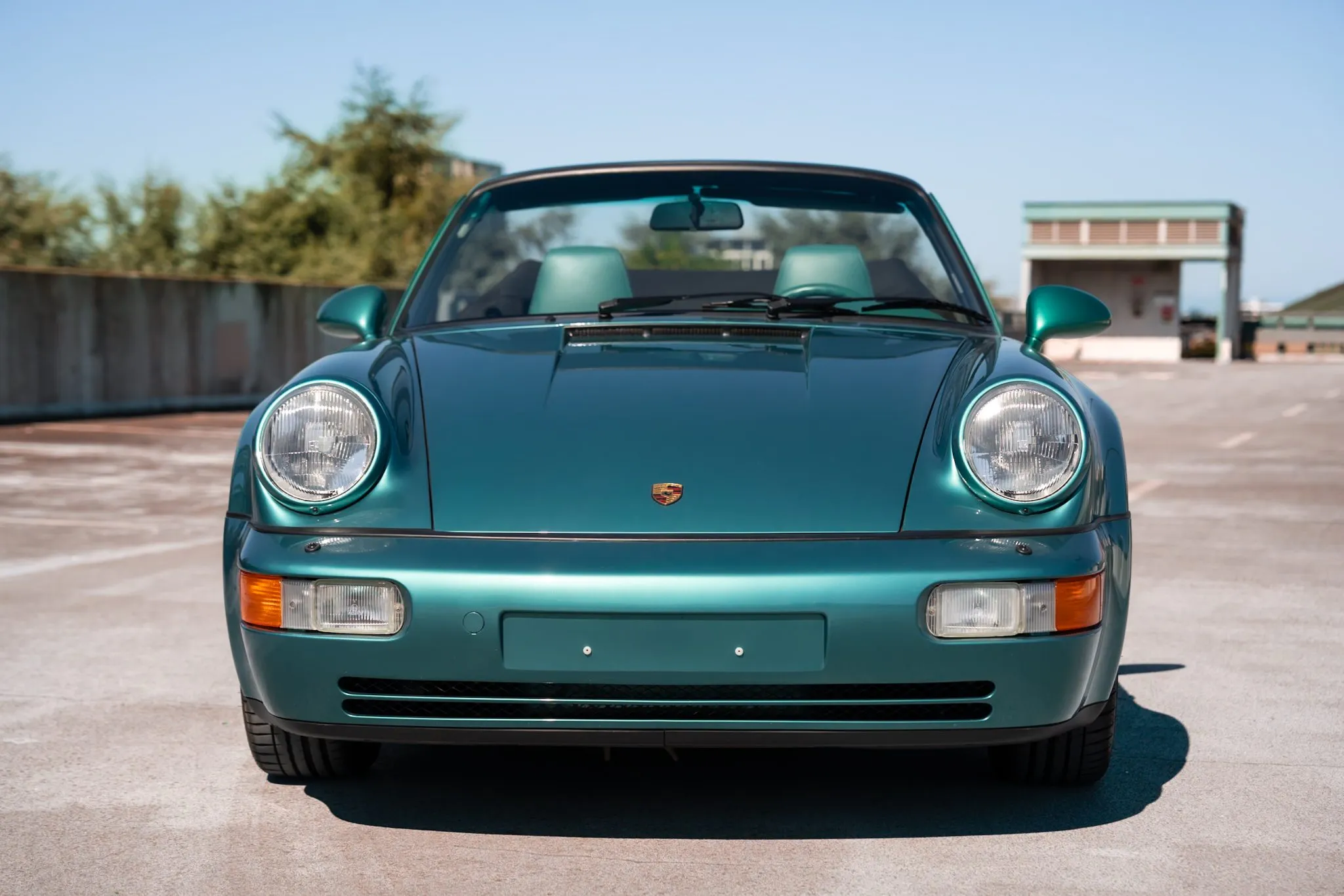 1993 Porsche 911 Carrera 2 Works Turbo Look Cabriolet in Wimbledon Green Metallic