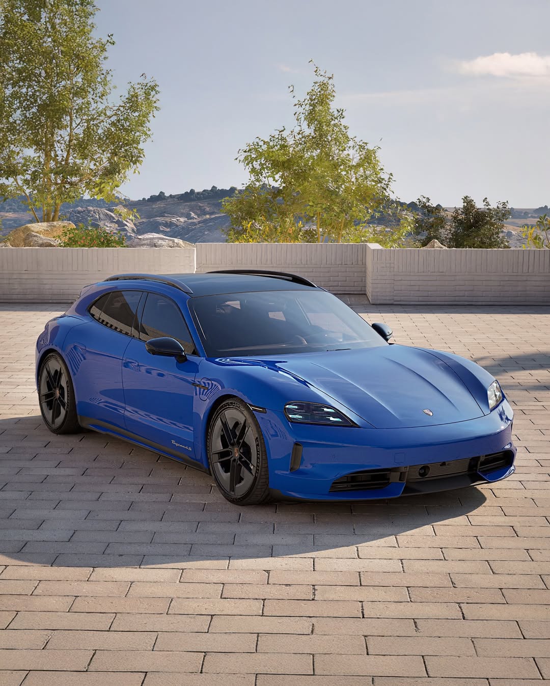 2025 Porsche Taycan 4S Sport Turismo in Nogaro Blue Metallic