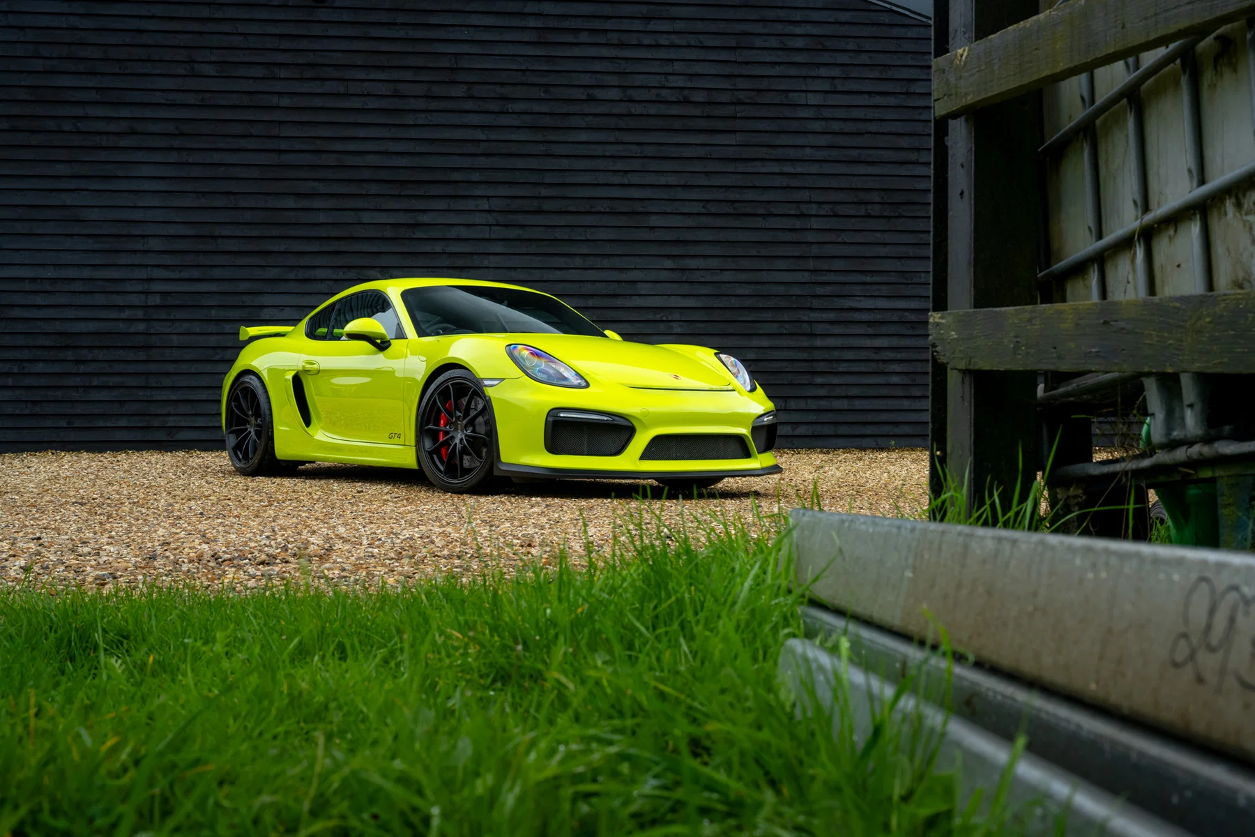 2016 Porsche Cayman GT4 in Birch Green