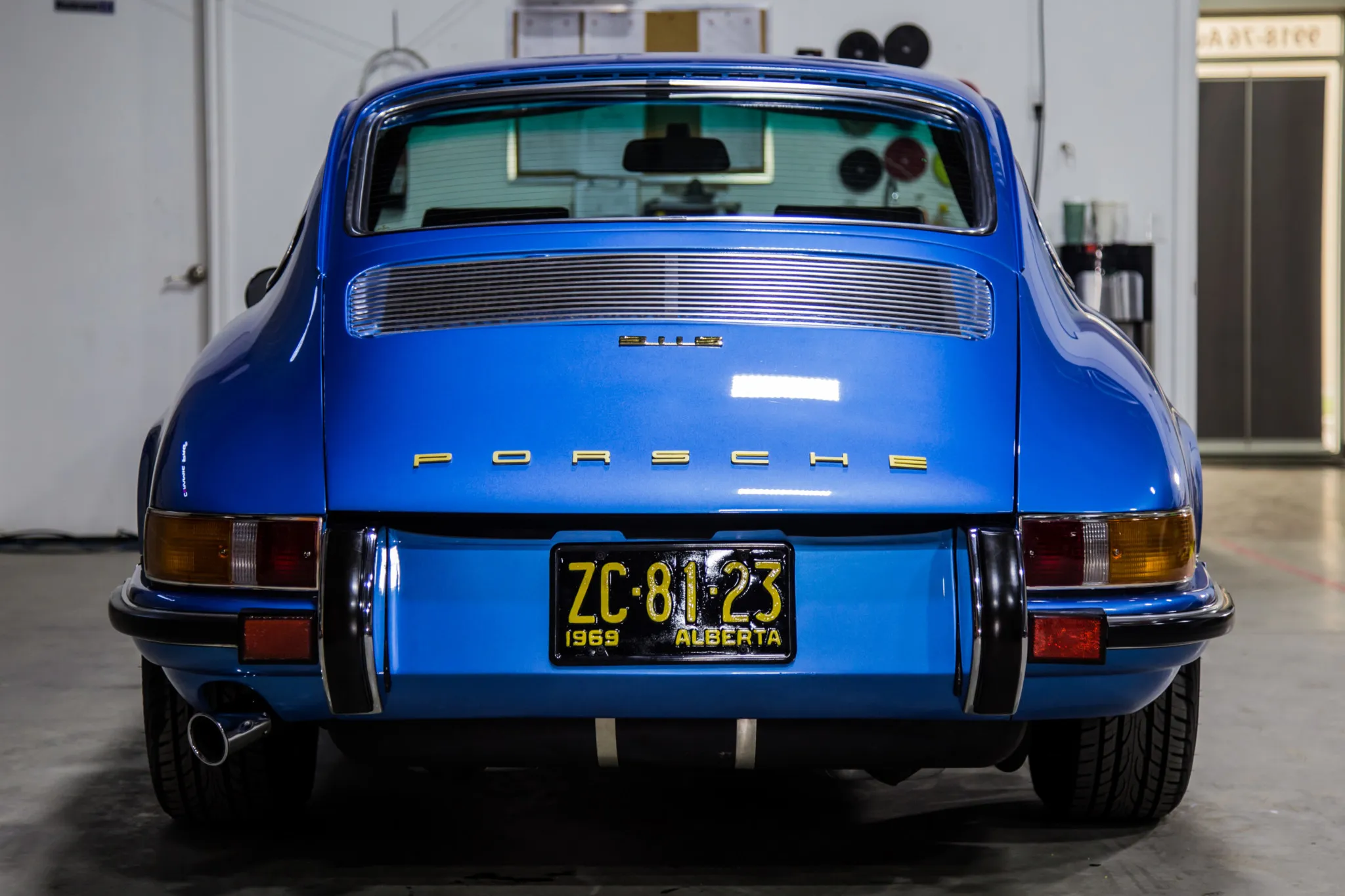 1969 Porsche 911S in Metallic Blue