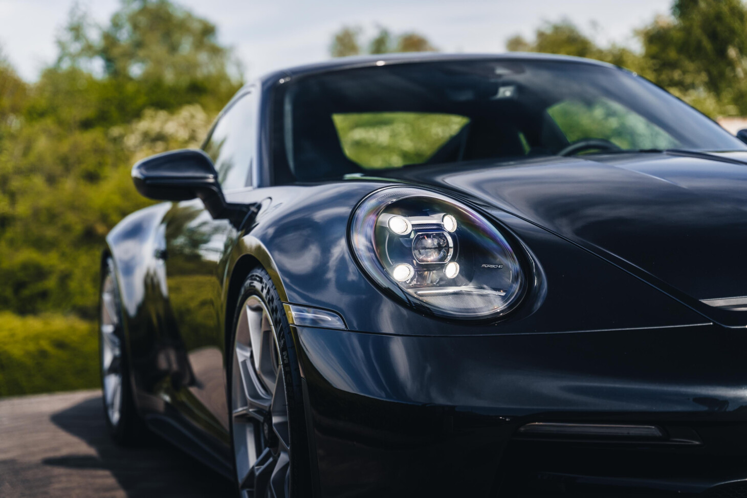 2023 Porsche 911 GT3 Touring in Carbon Black Metallic