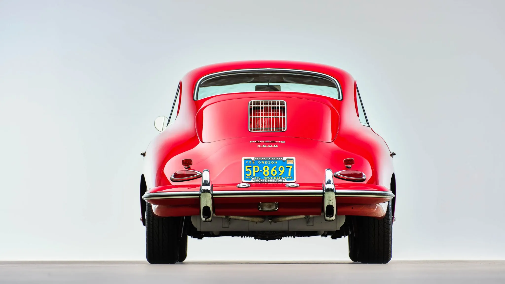 1961 Porsche 356B in Ruby Red