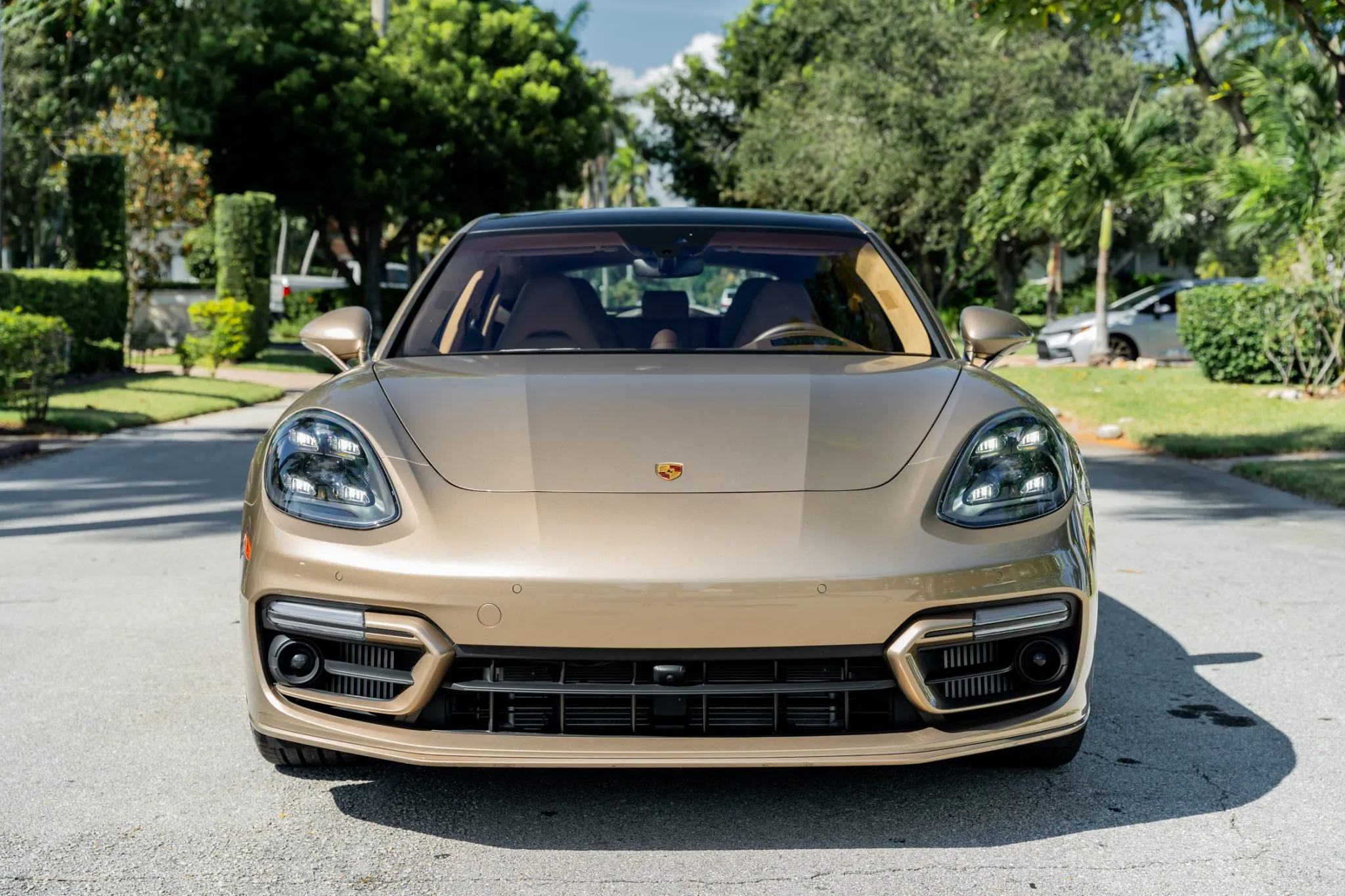 2023 Porsche Panamera Turbo S in Gold Bronze Metallic