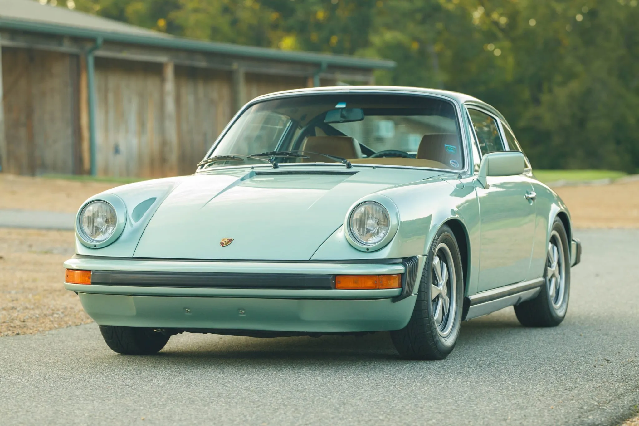 1976 Porsche 911S Coupe in Ice Green Metallic