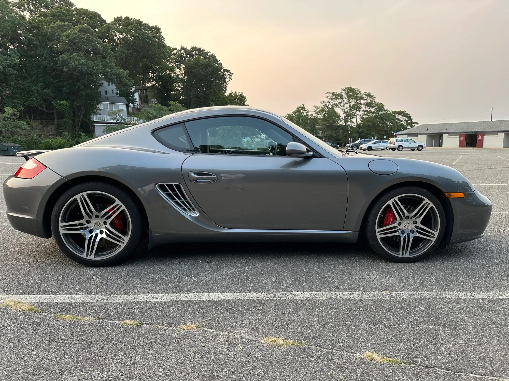 2007 Porsche Cayman S in Meteor Grey Metallic