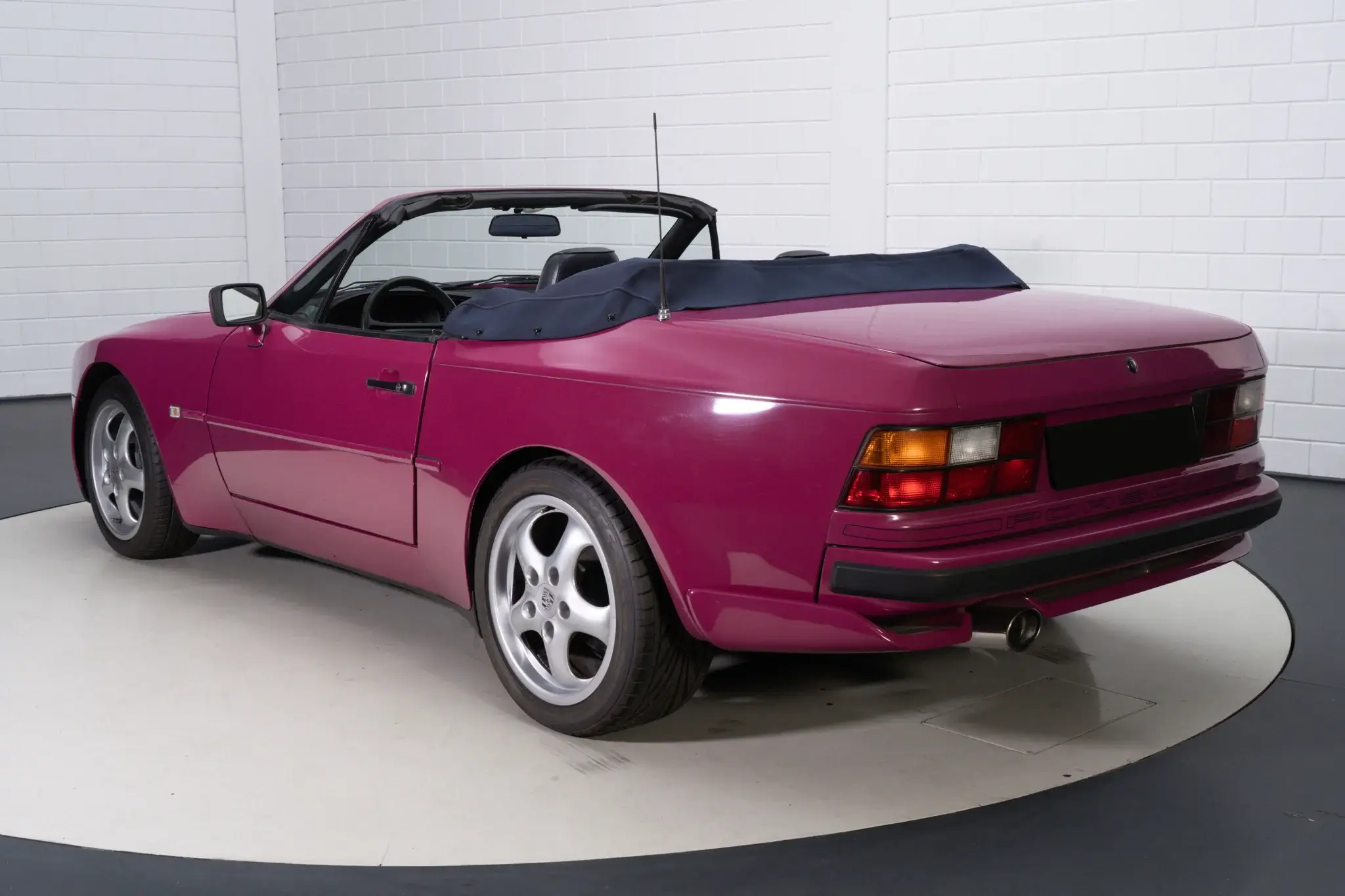 1991 Porsche 944 S2 Cabriolet in Rubystone Red