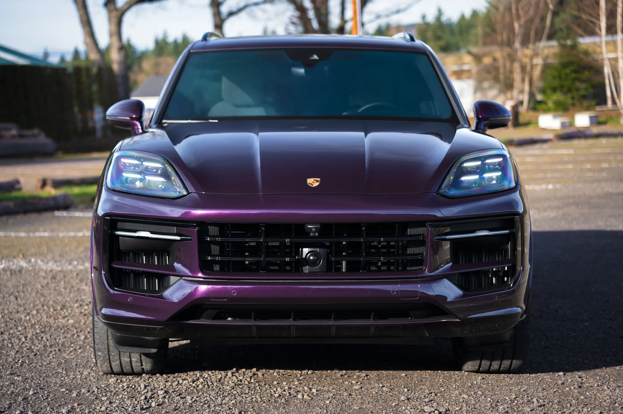 2024 Porsche Cayenne S in Merlin Purple Metallic