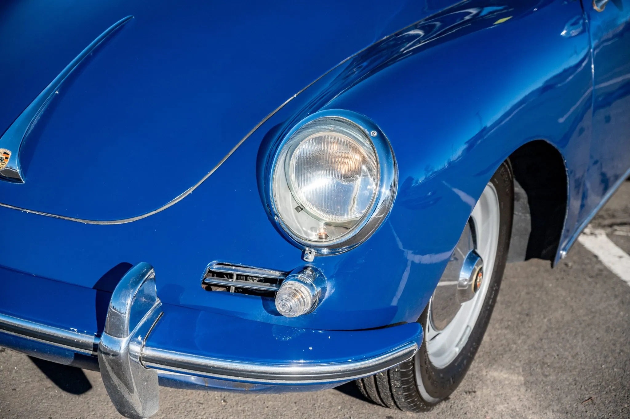 1962 Porsche 356B Super 90 Coupe in Bali Blue