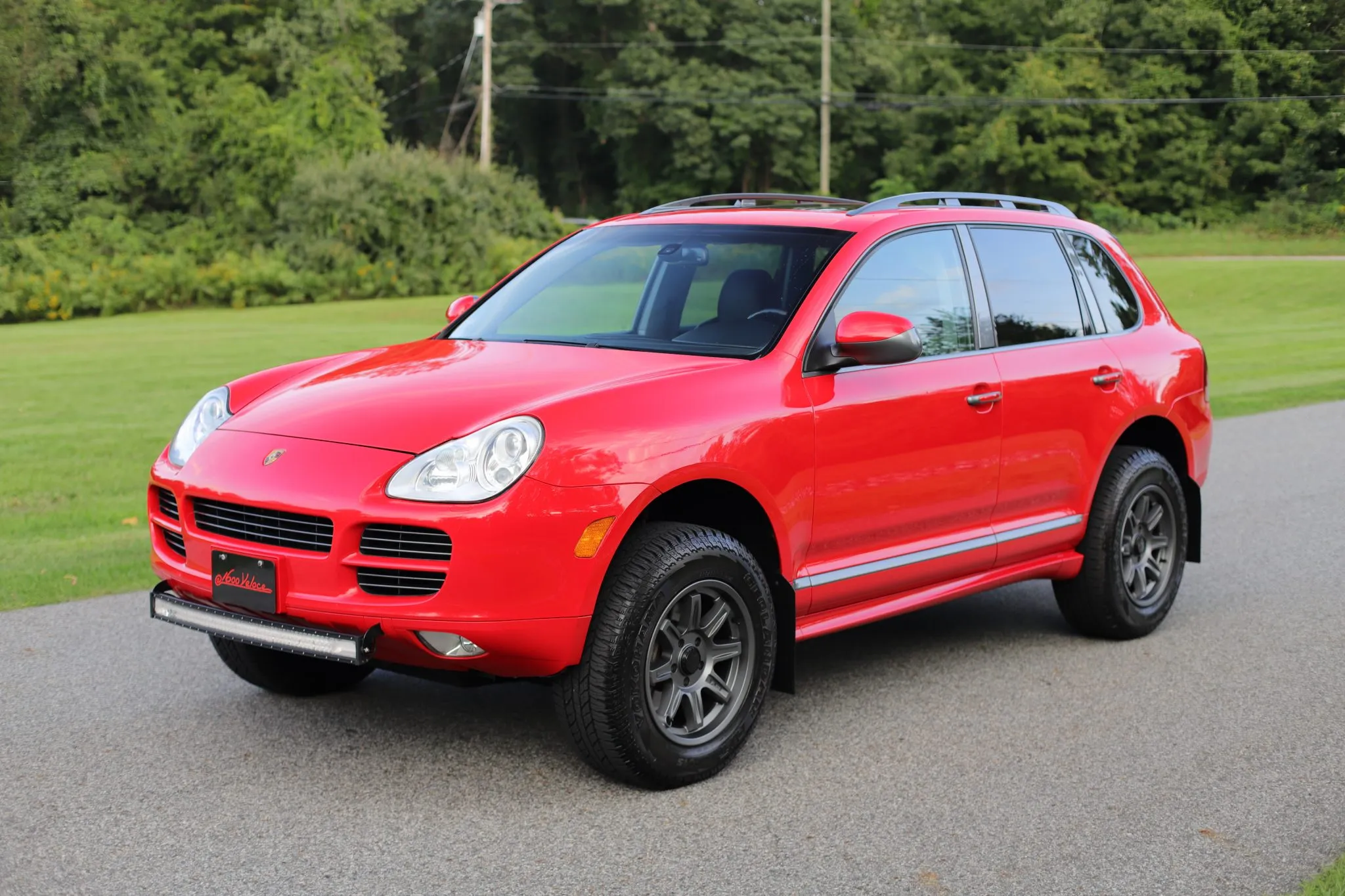 2006 Porsche Cayenne S Titanium Edition in Pure Red