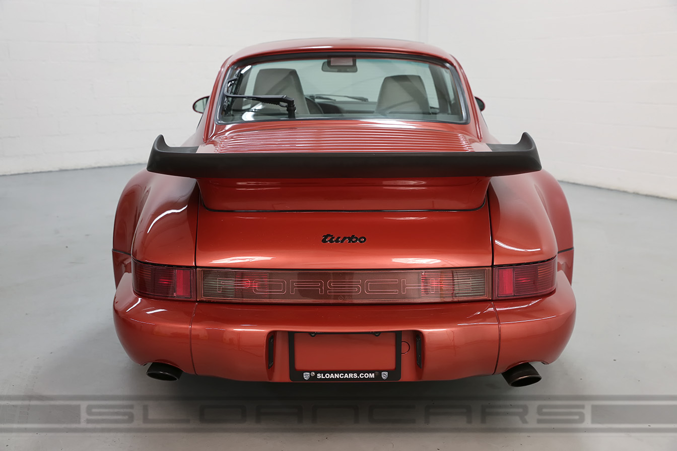 1991 Porsche 911 Turbo in Copper Red Metallic