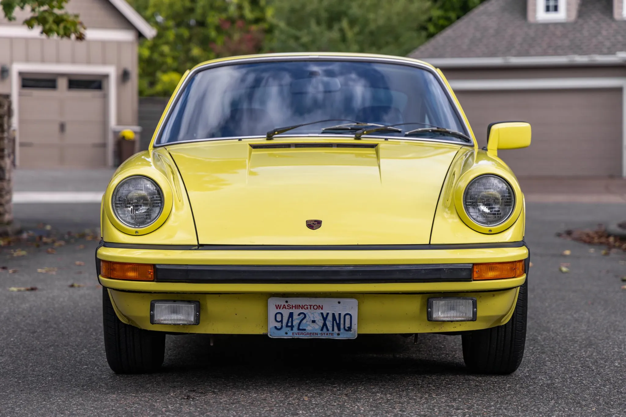 1977 Porsche 911S Coupe in Light Yellow