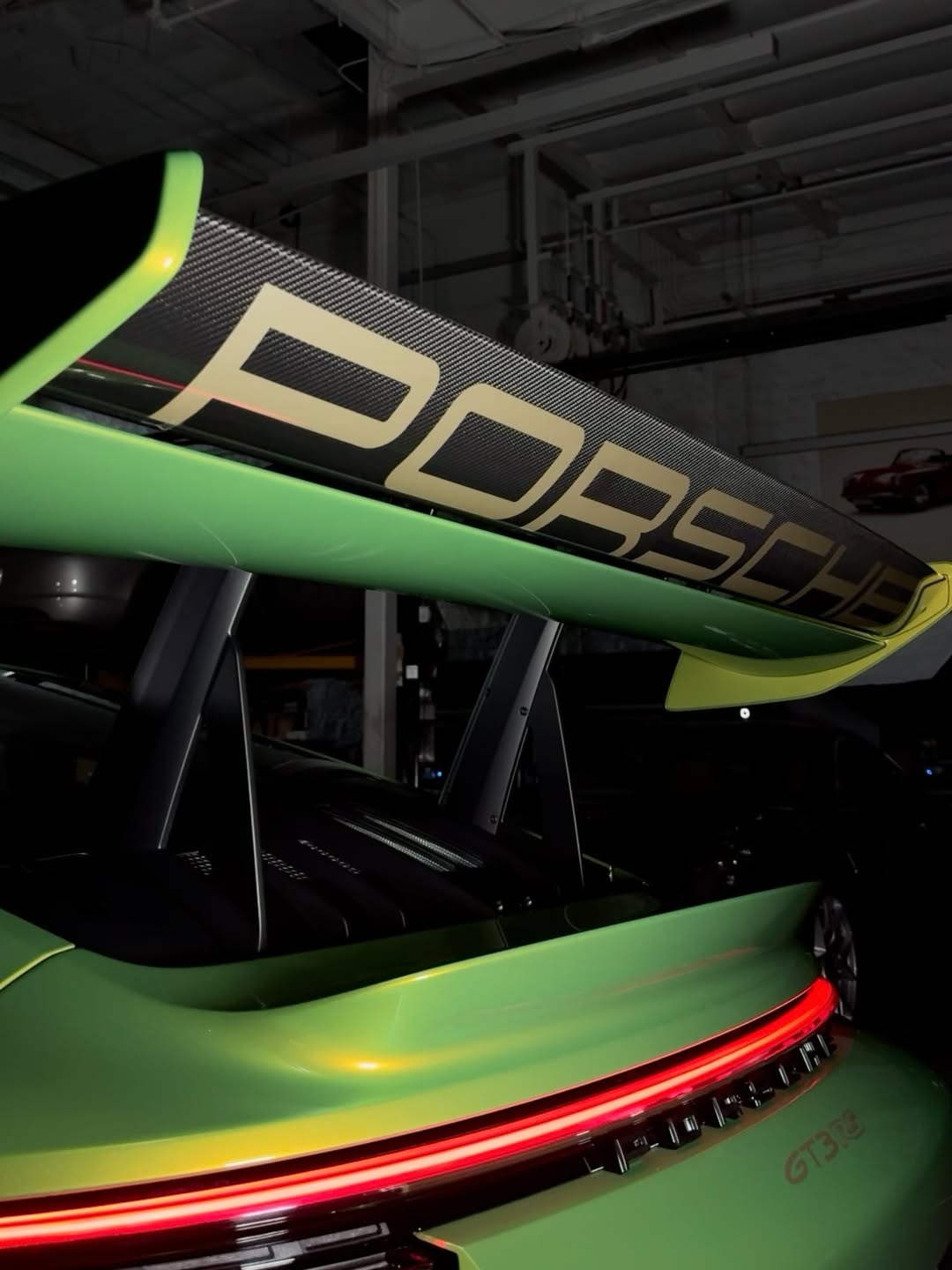 2026 Porsche 911 GT3 RS Weissach in Python Green Chromaflair
