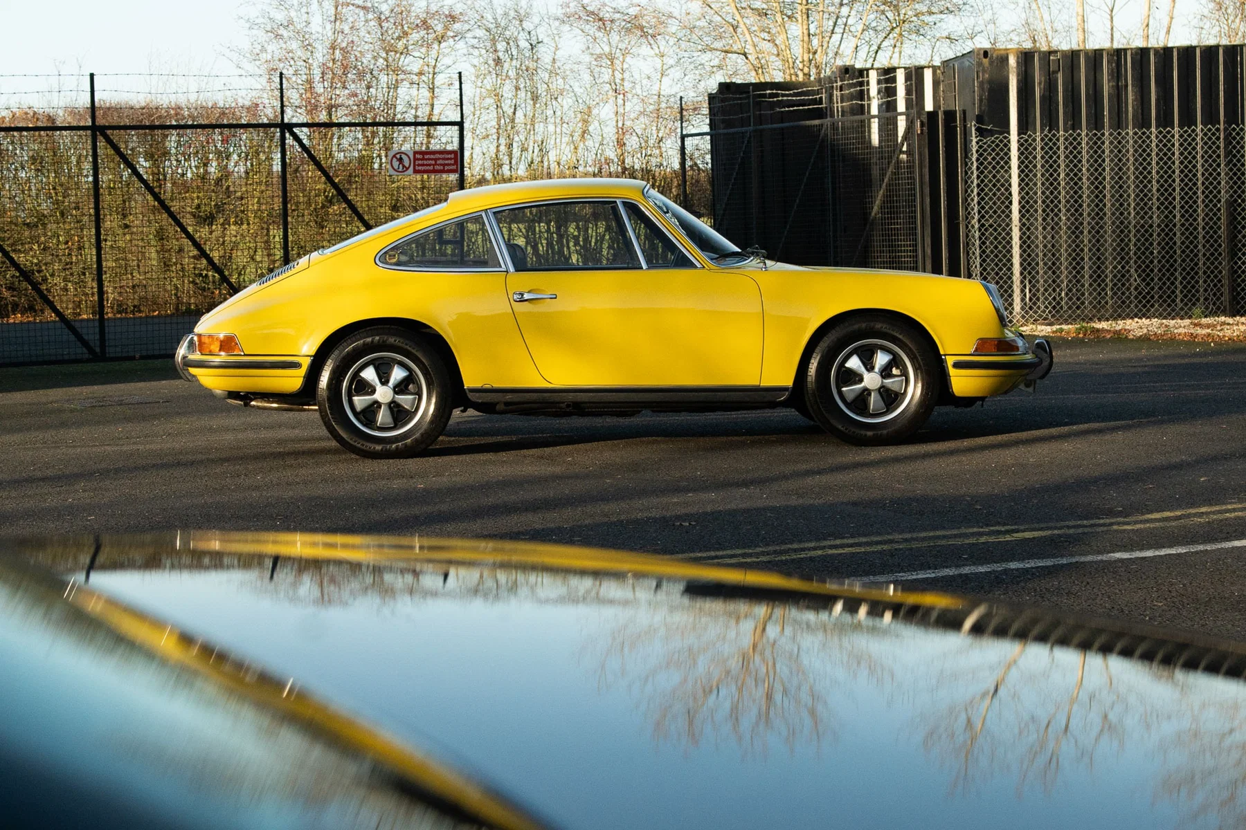 1969 Porsche 911E in Canary Yellow