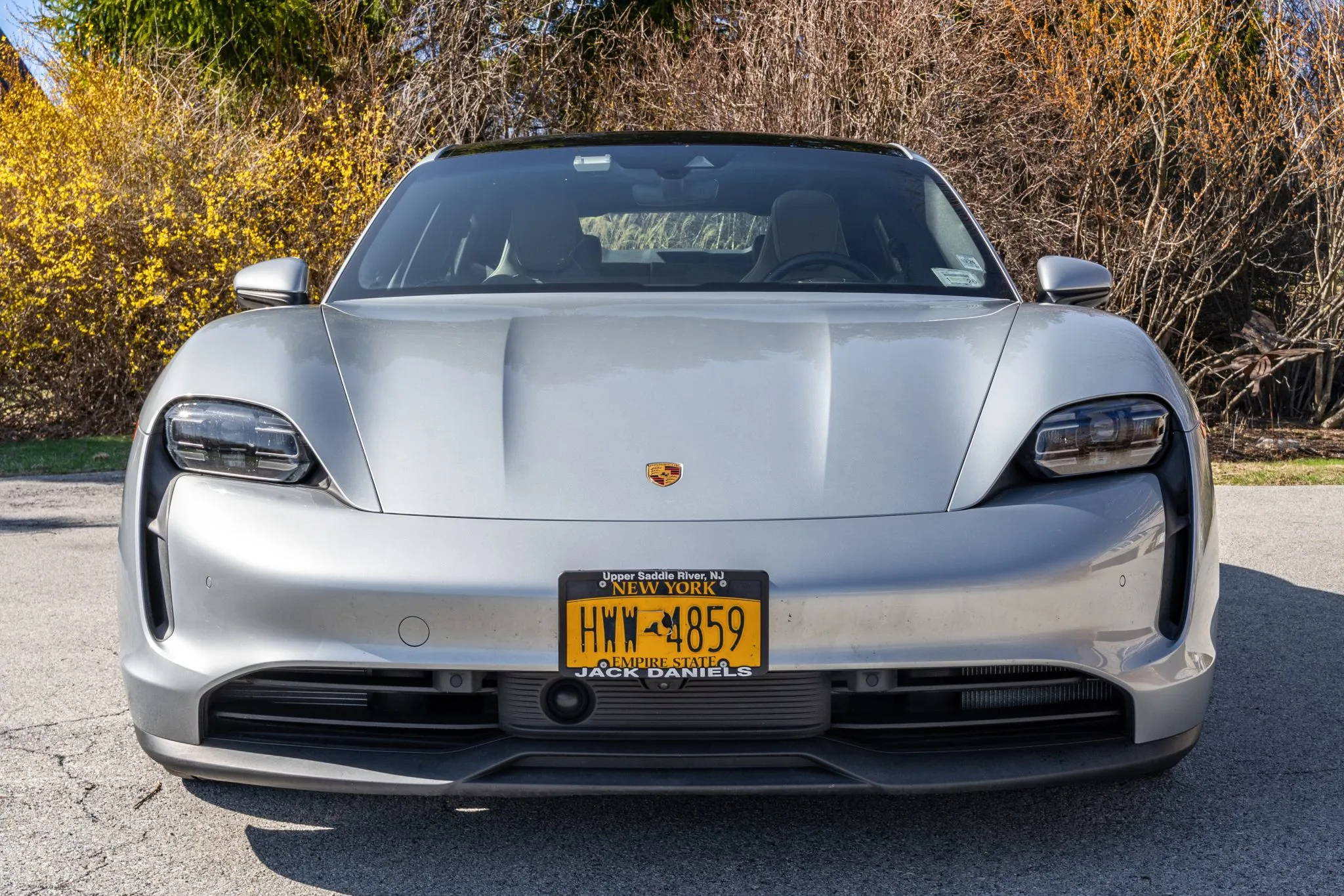 2023 Porsche Taycan in Dolomite Silver Metallic