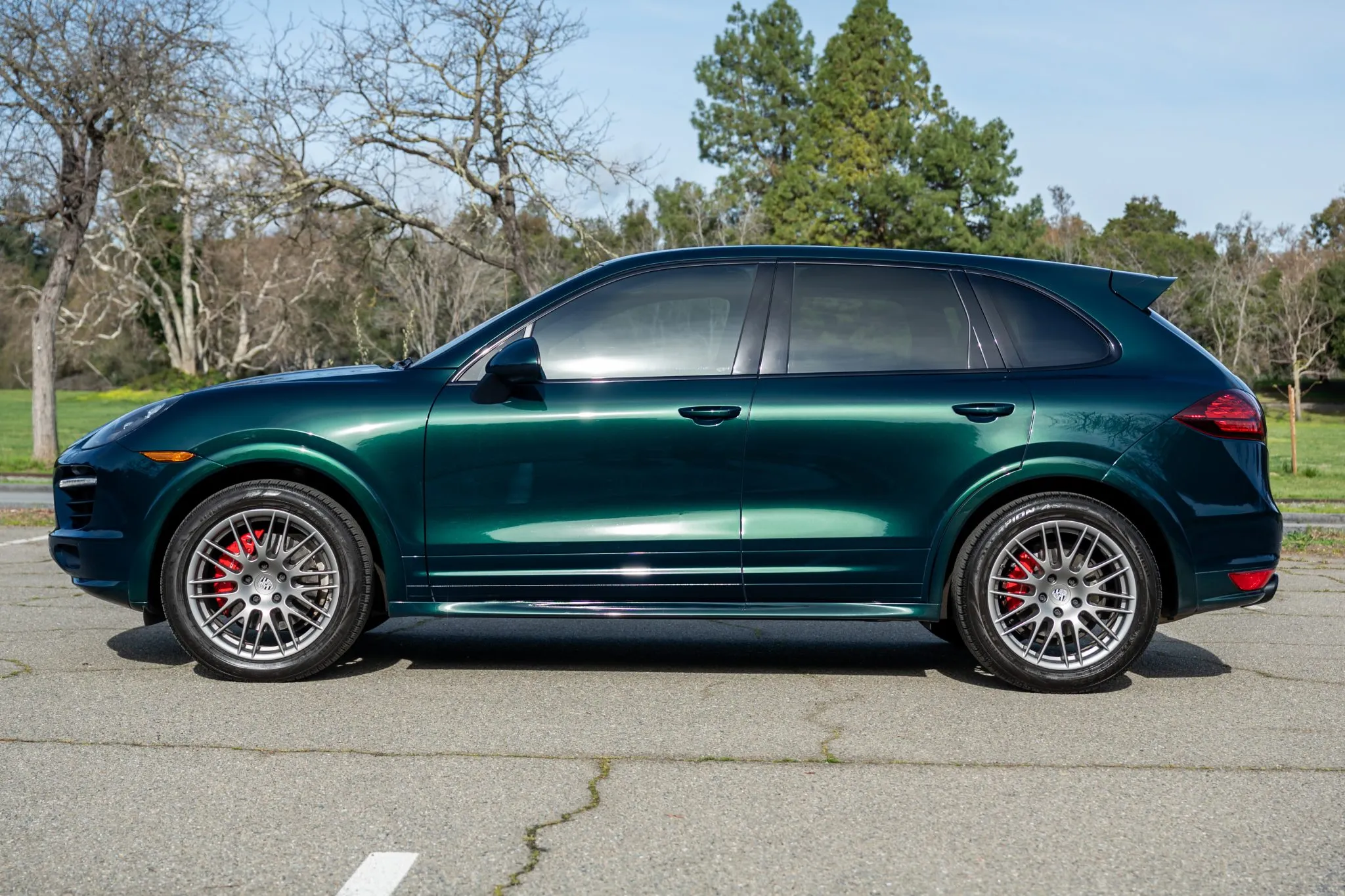 2014 Porsche Cayenne GTS in Jet Green Metallic
