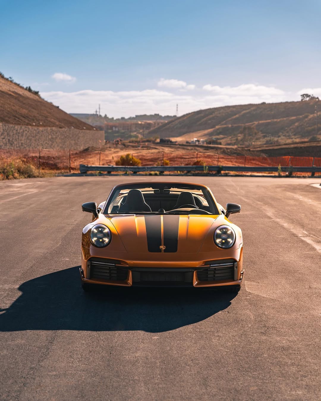 2023 Porsche 911 Turbo S Cabriolet in Nordic Gold Metallic