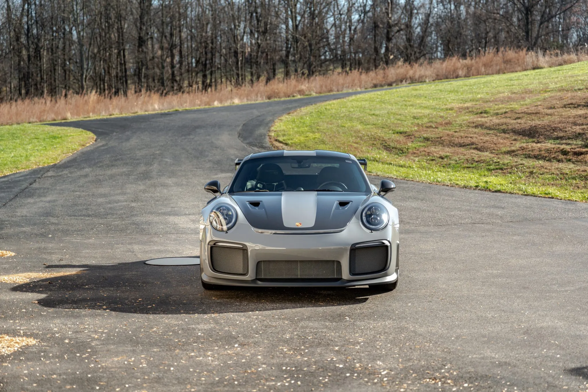 2018 Porsche 911 GT2 RS Weissach in Nardo Grey