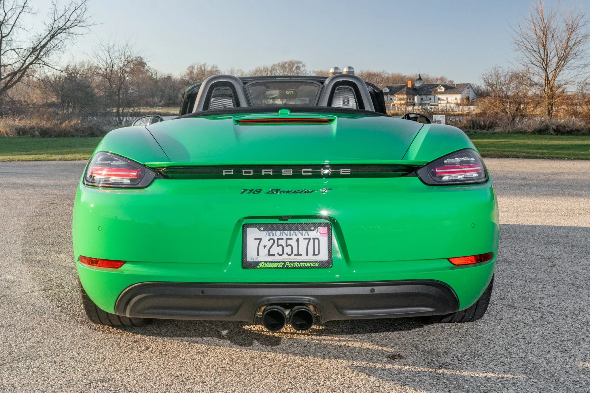 2021 Porsche 718 Boxster T 4.0 in Python Green