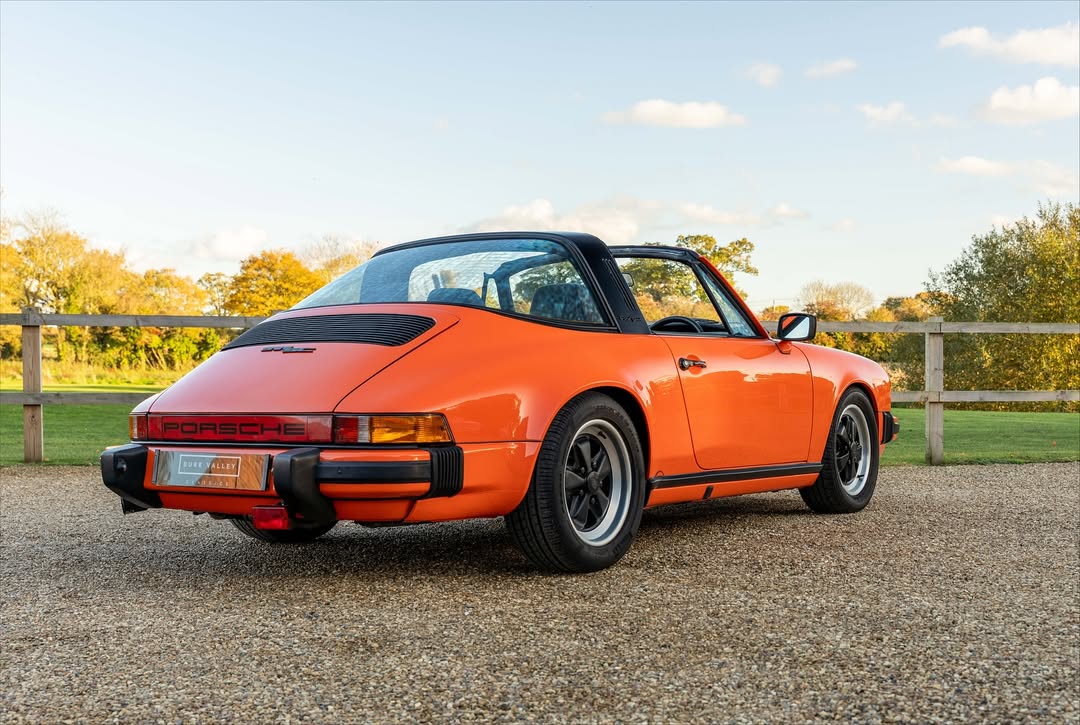 1980 Porsche 911 SC Targa in Continental Orange