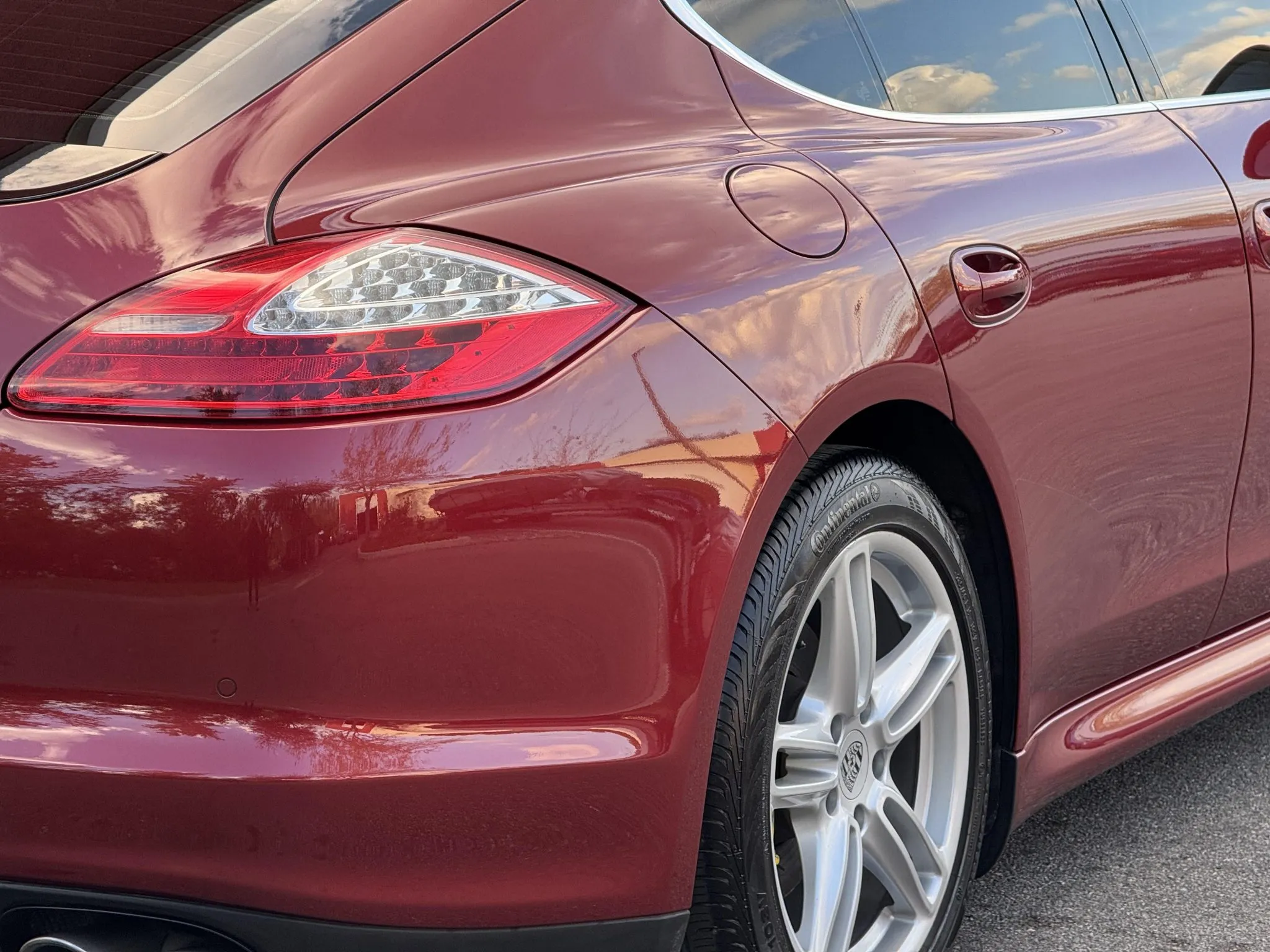 2011 Porsche Panamera S in Ruby Red Metallic