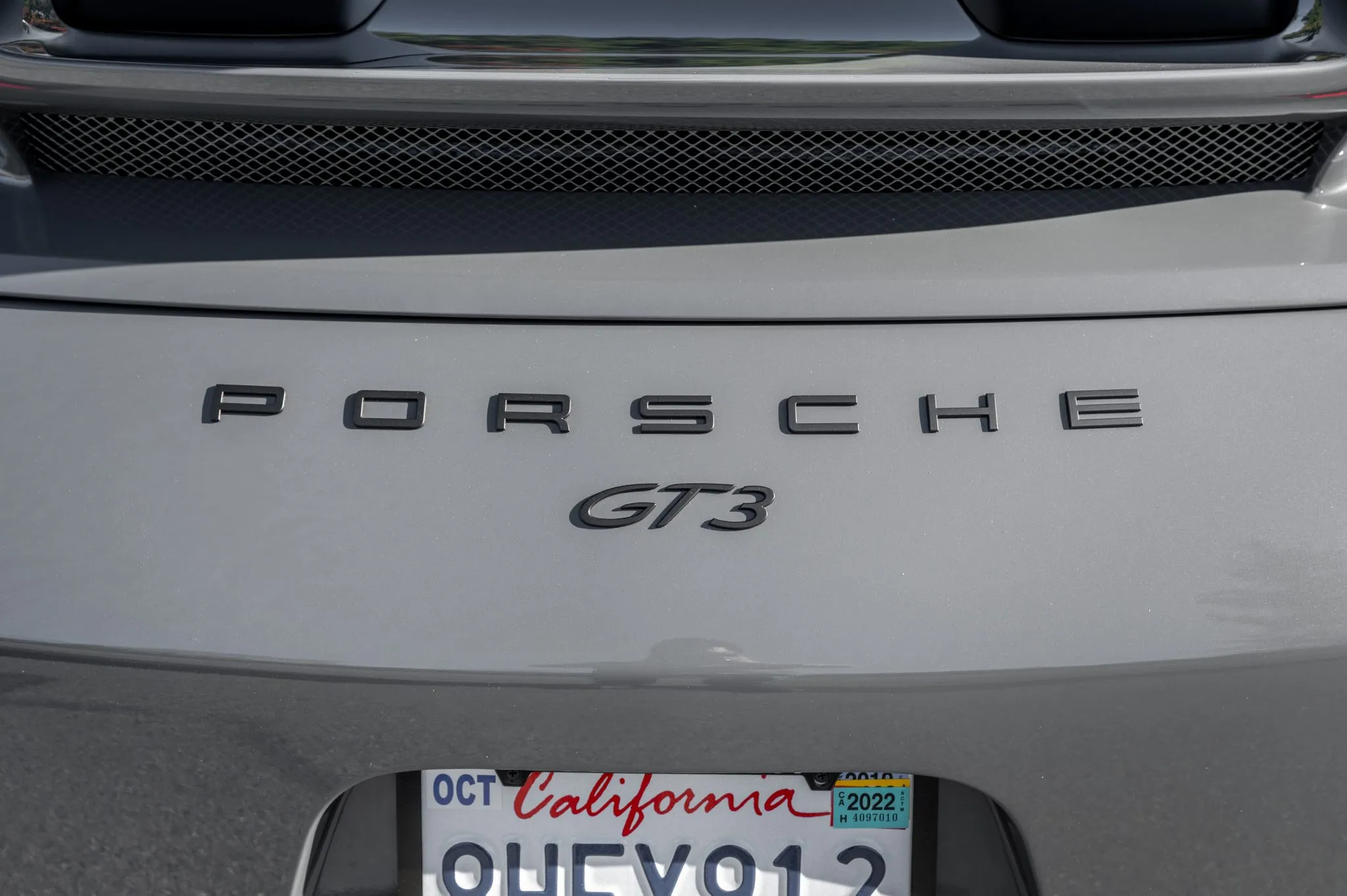 2018 Porsche 911 GT3 in Grigio Telesto Metallic