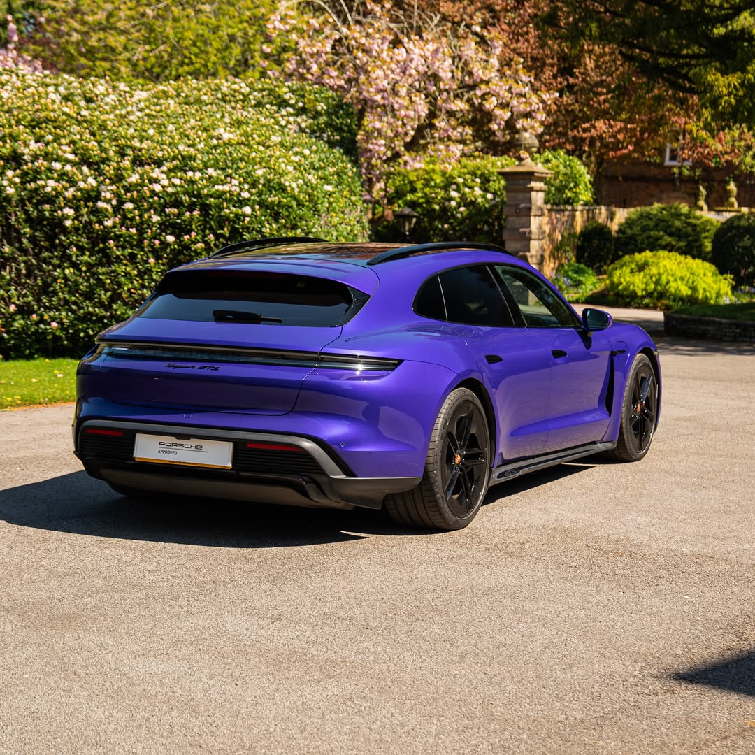2026 Porsche Taycan GTS Sport Turismo in Purple Sky Metallic