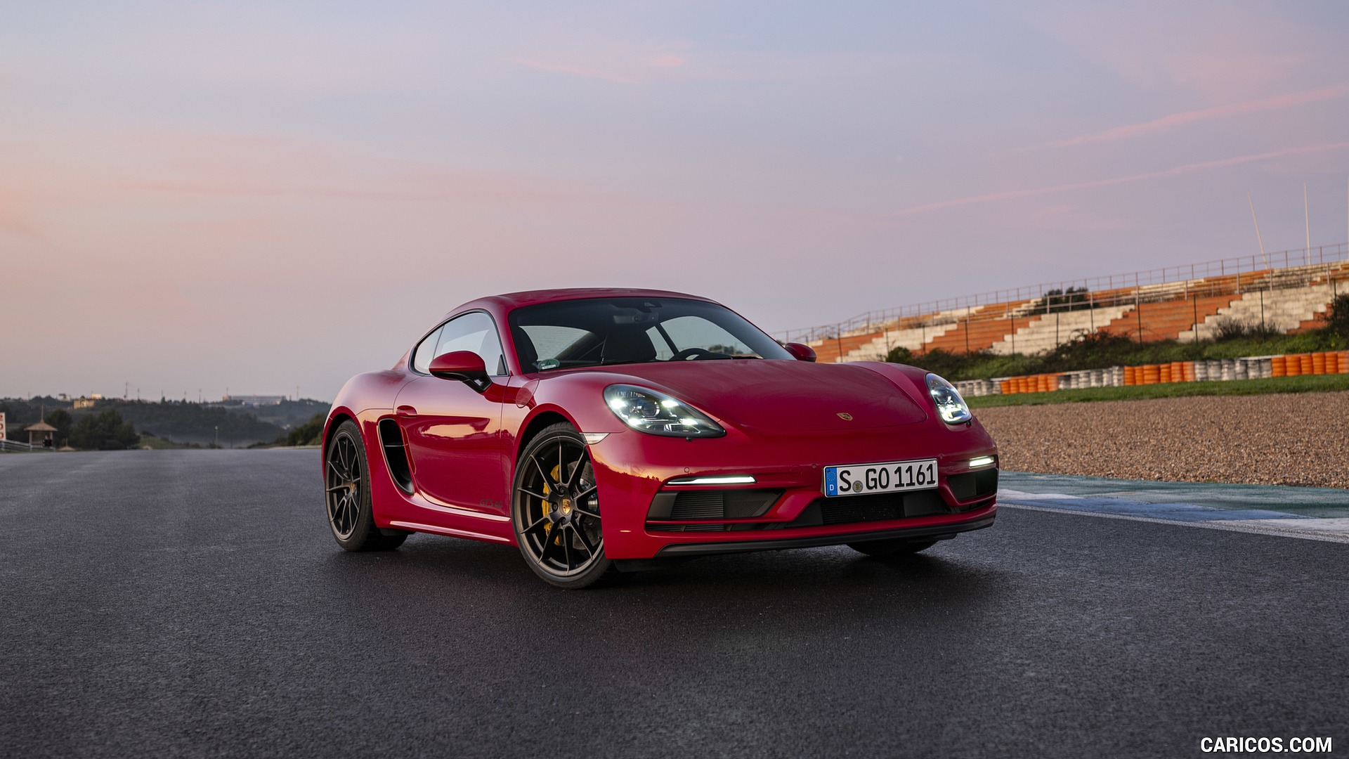 2020 Porsche 718 Cayman GTS 4.0 in Carmine Red