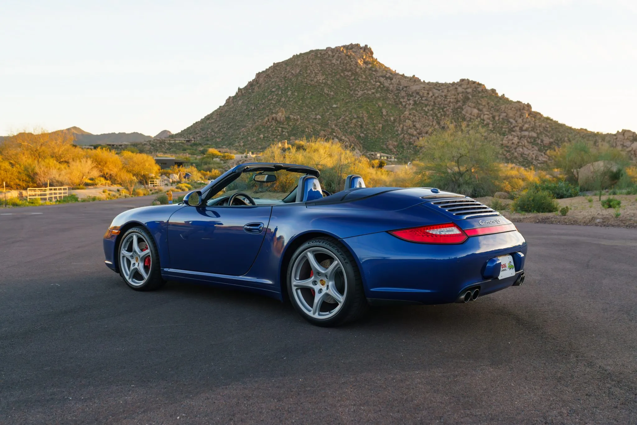 2009 Porsche 911 Carrera 4S Cabriolet in Aqua Blue Metallic