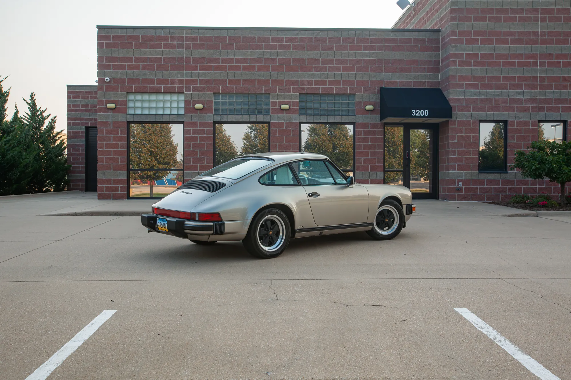 1987 Porsche 911 Carrera Coupe G50 in White Gold Metallic
