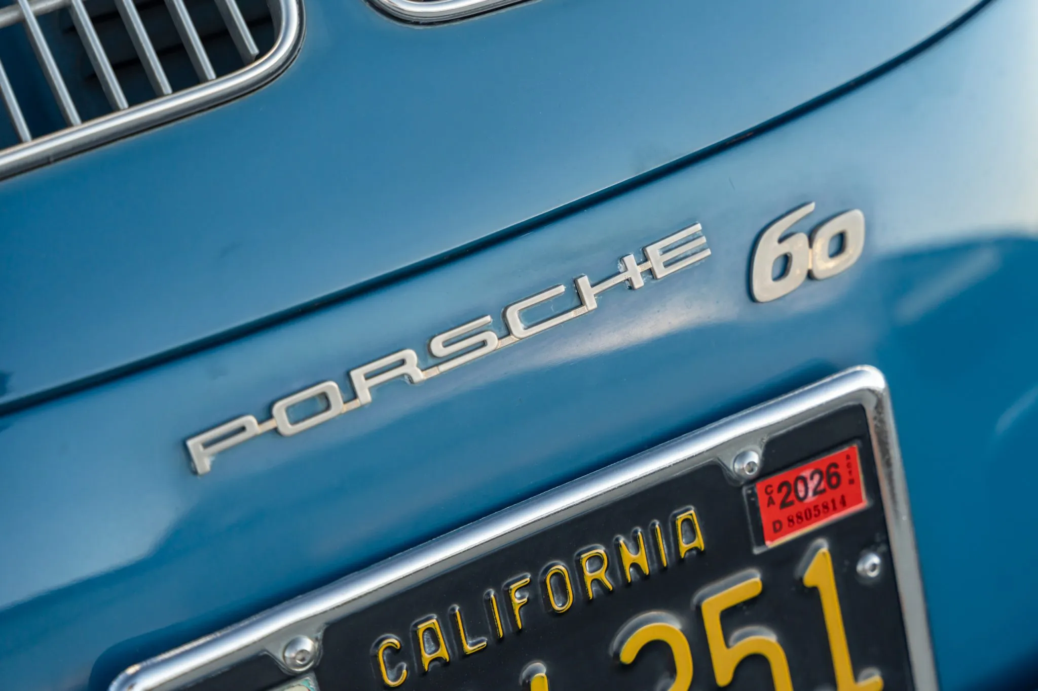 1963 Porsche 356B Coupe in Oslo Blue