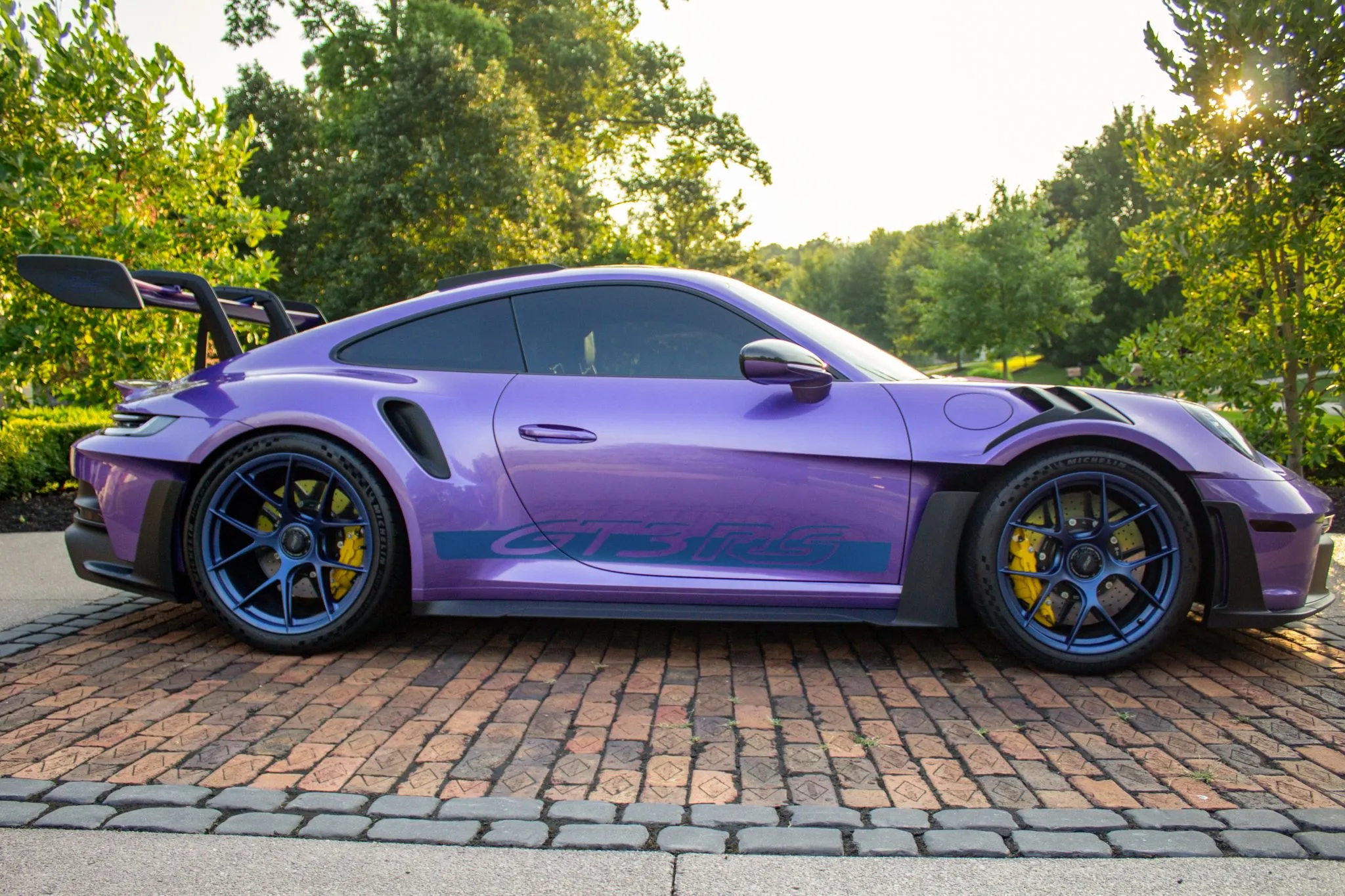 2024 Porsche 911 GT3 RS Weissach In Viola Purple Metallic
