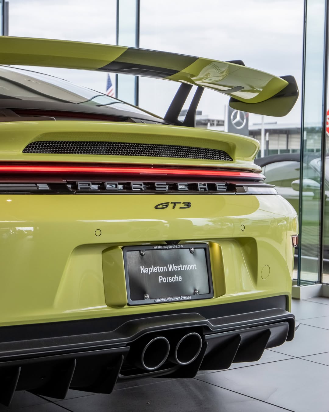 2026 Porsche 911 GT3 in Cartagena Yellow Metallic