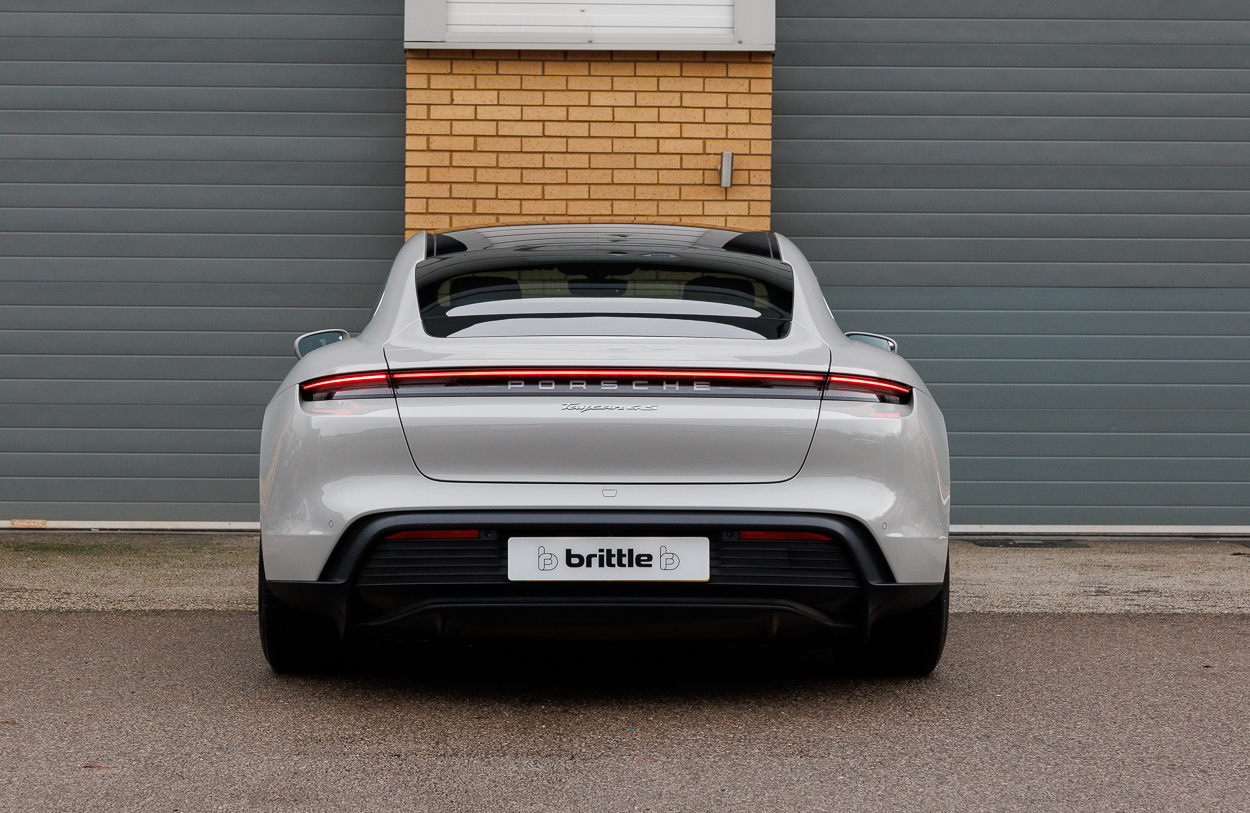 2022 Porsche Taycan 4S in Crayon