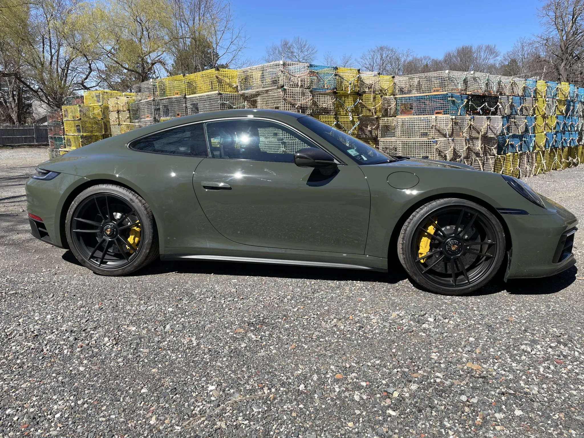 2022 Porsche 911 Carrera GTS Coupe in Black Olive
