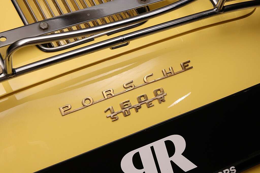 1961 Porsche 356 B 1600 Super Roadster in Condor Yellow