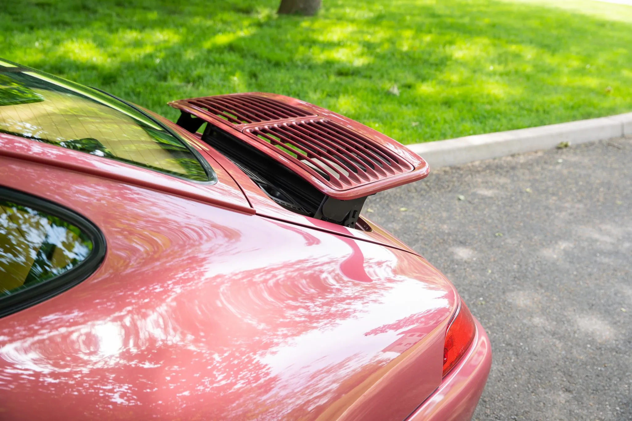 1997 Porsche 911 Carrera S in Raspberry Red Metallic