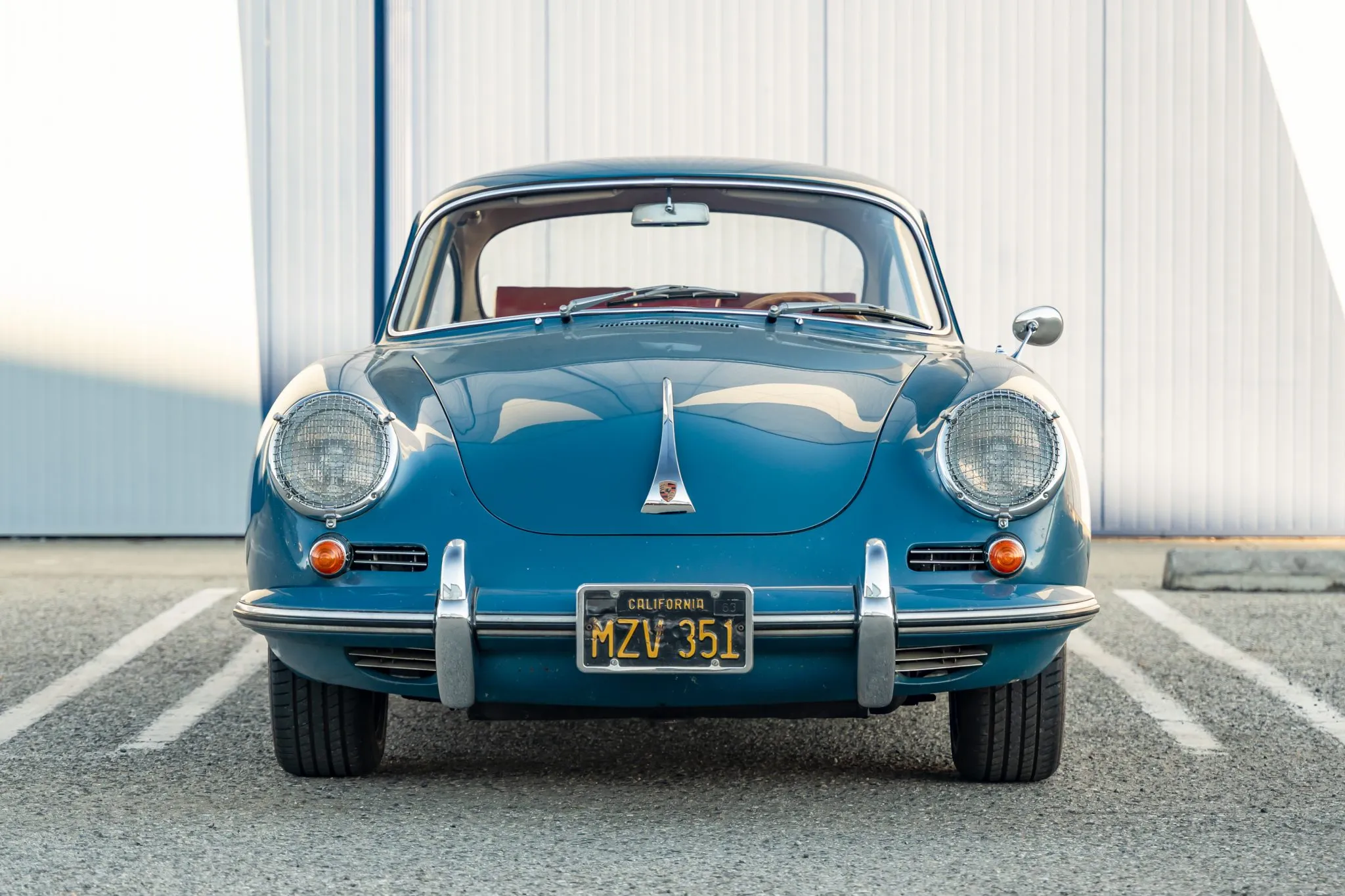 1963 Porsche 356B Coupe in Oslo Blue