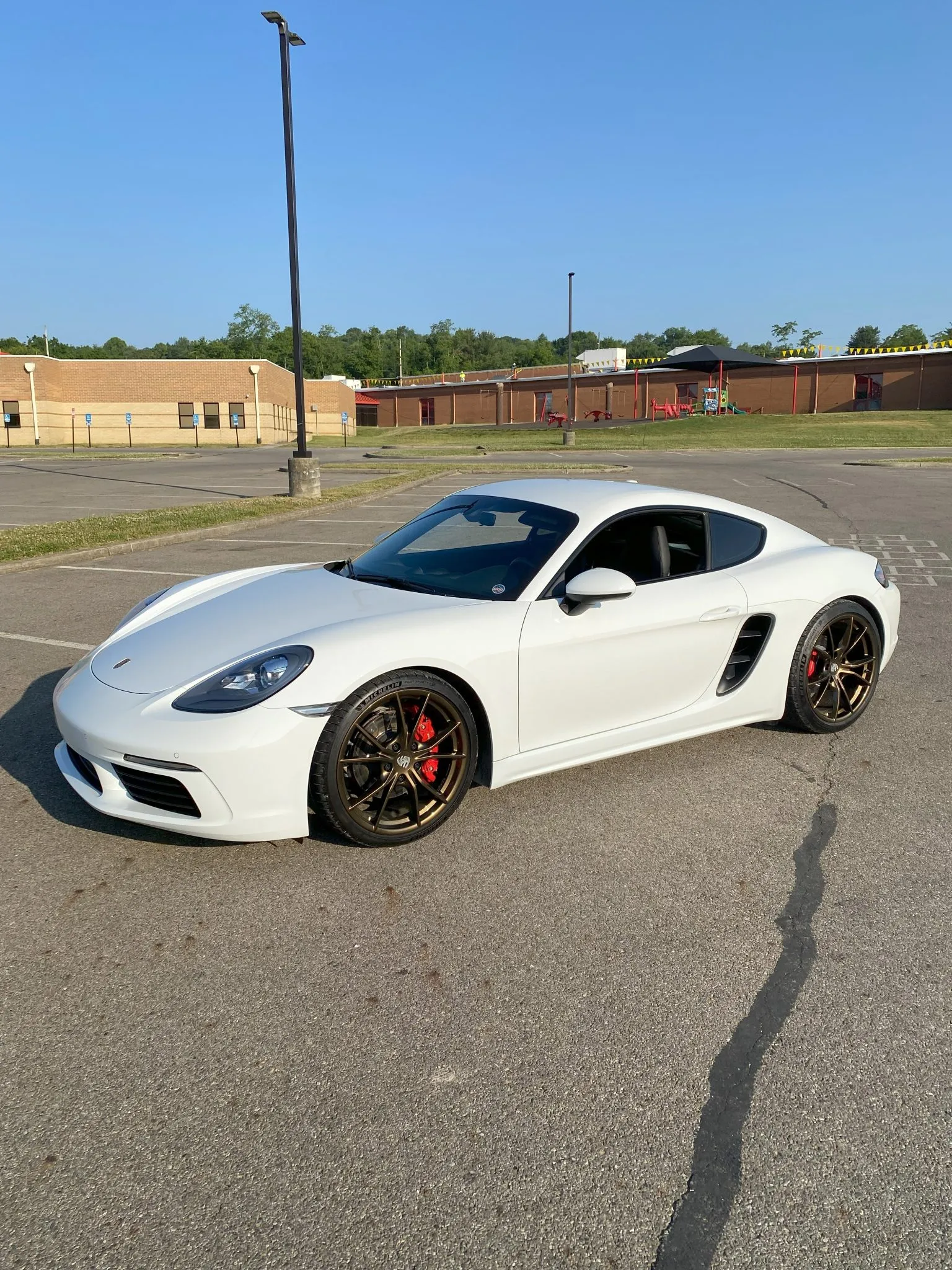 2018 Porsche 718 Cayman S in Pure White