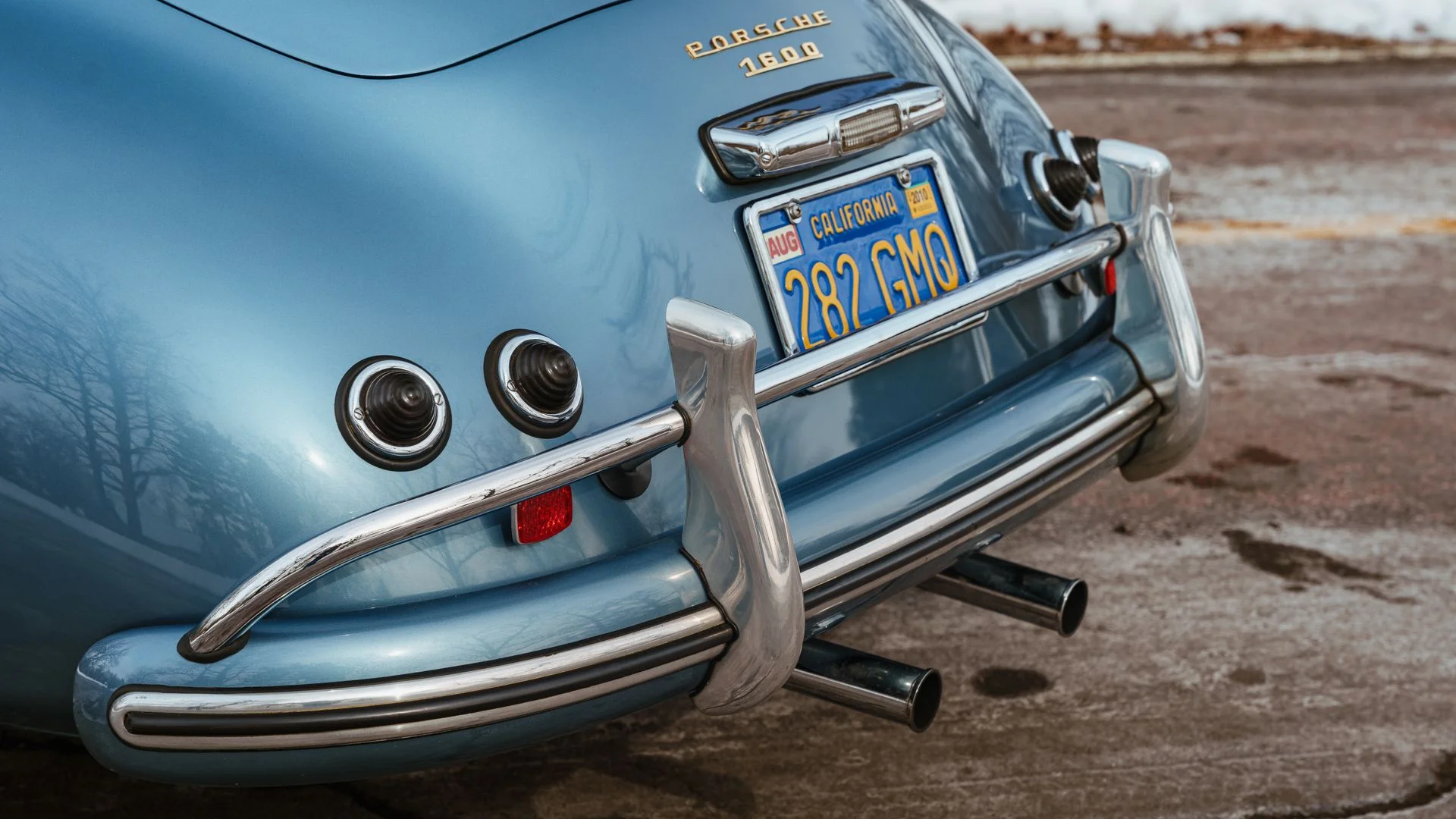  1957 Porsche 356 A 1600 Speedster in Aquamarine Blue