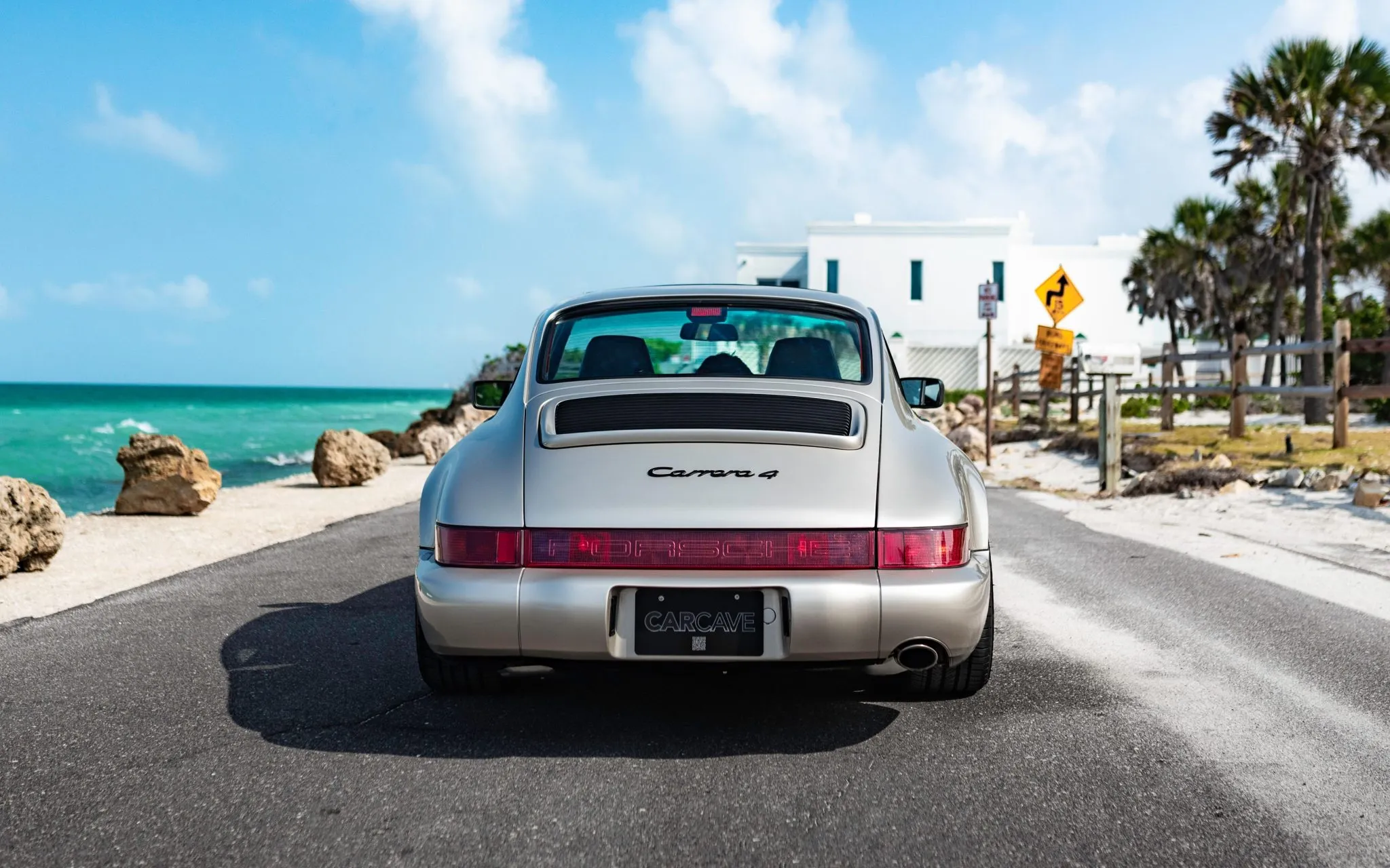 1989 Porsche 911 Carrera 4 Coupe in Linen Grey Metallic 