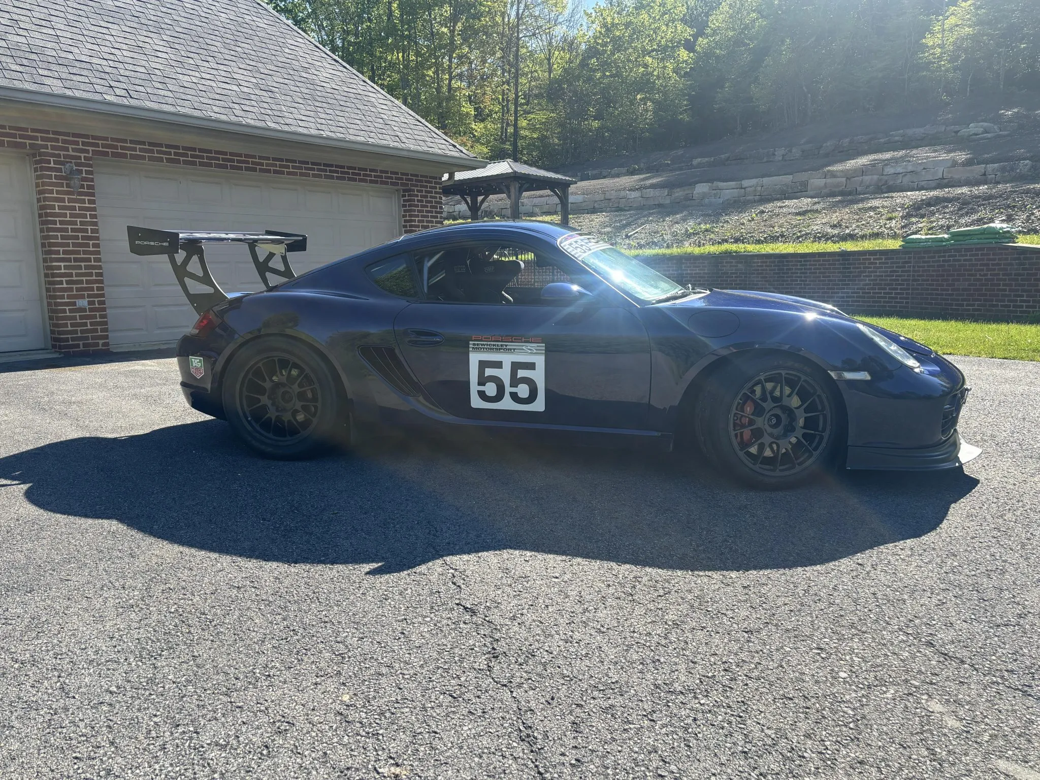 2006 Porsche Cayman S in Lapis Blue Metallic