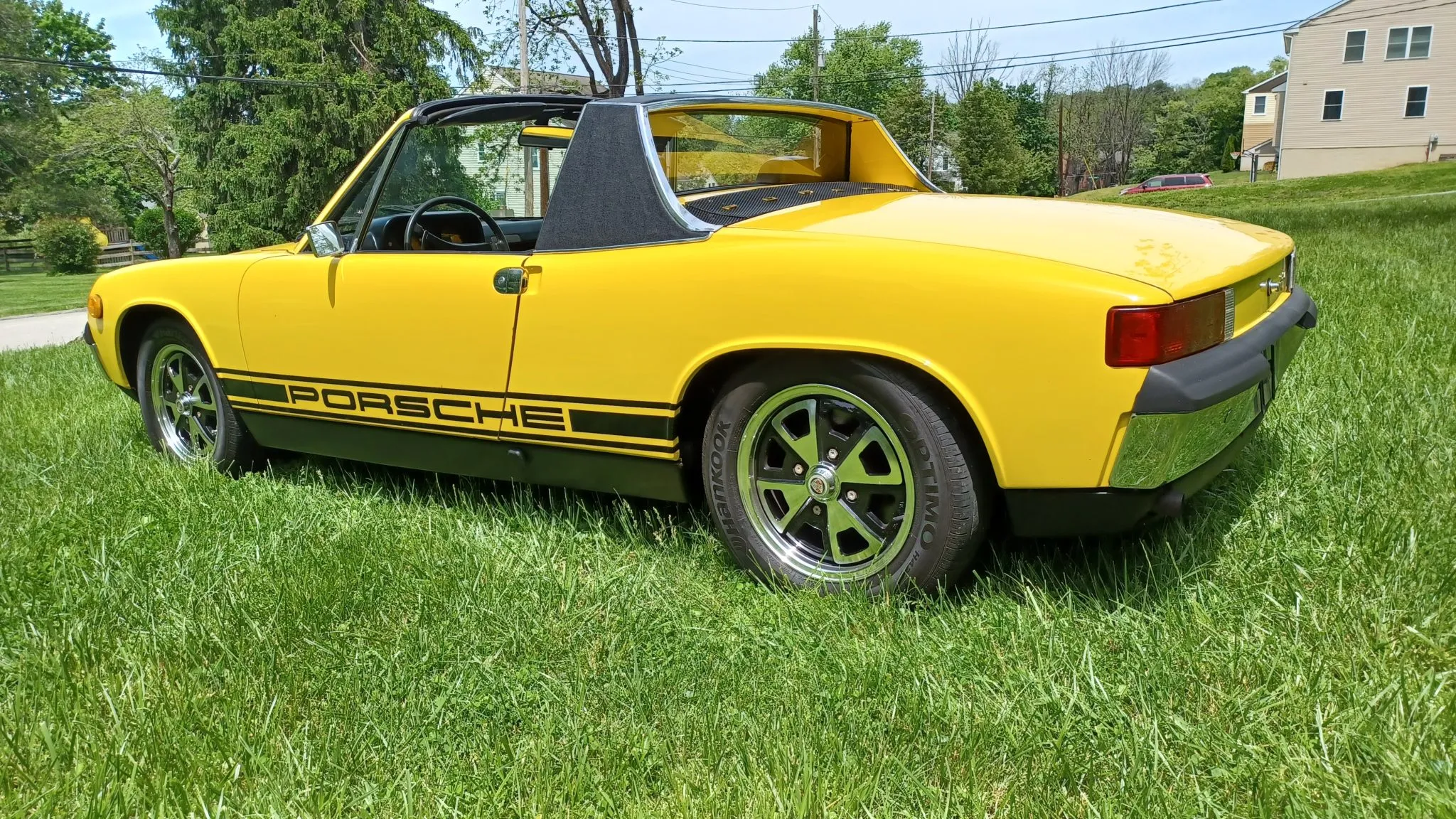 1971 Porsche 914 in Lemon Yellow