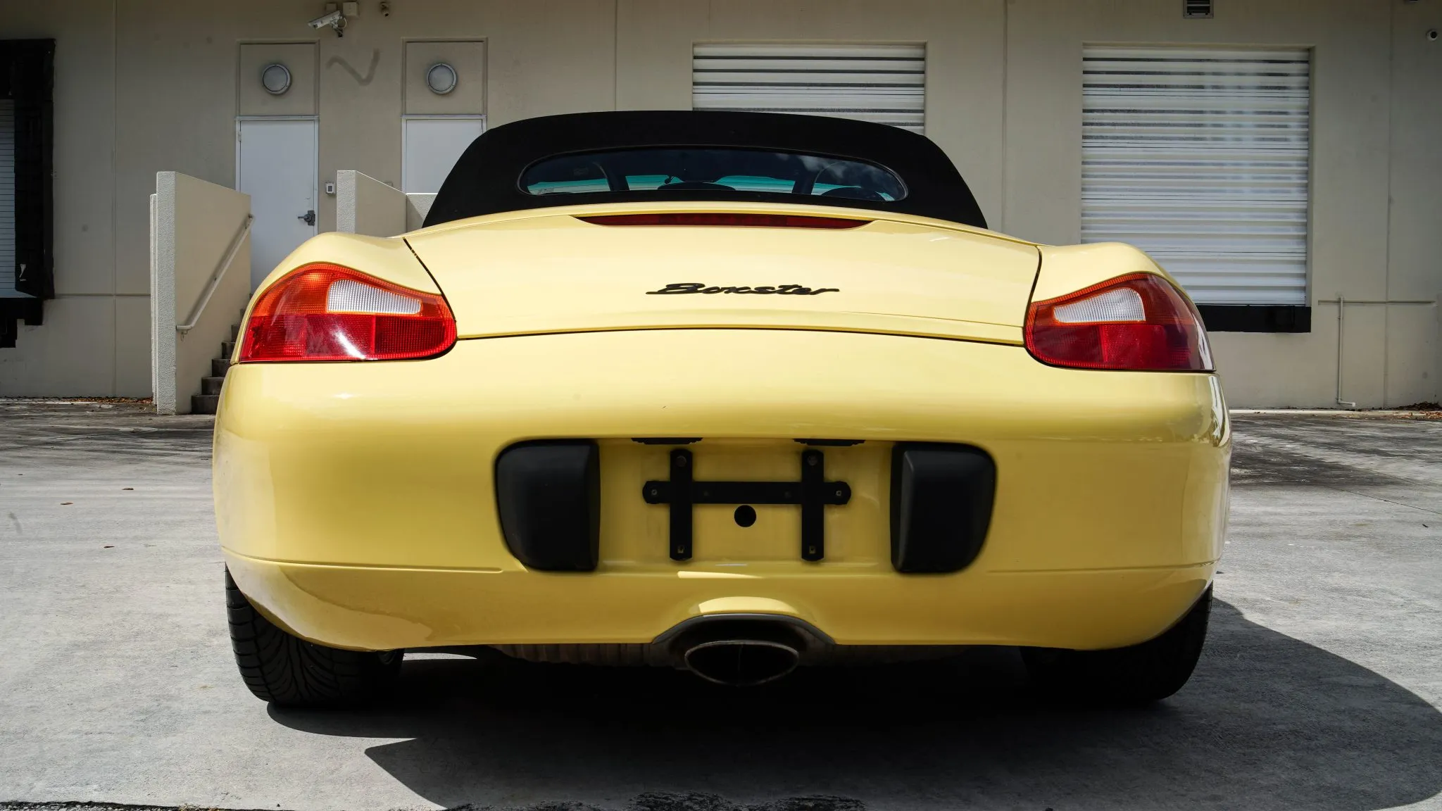1999 Porsche Boxster in Pastel Yellow