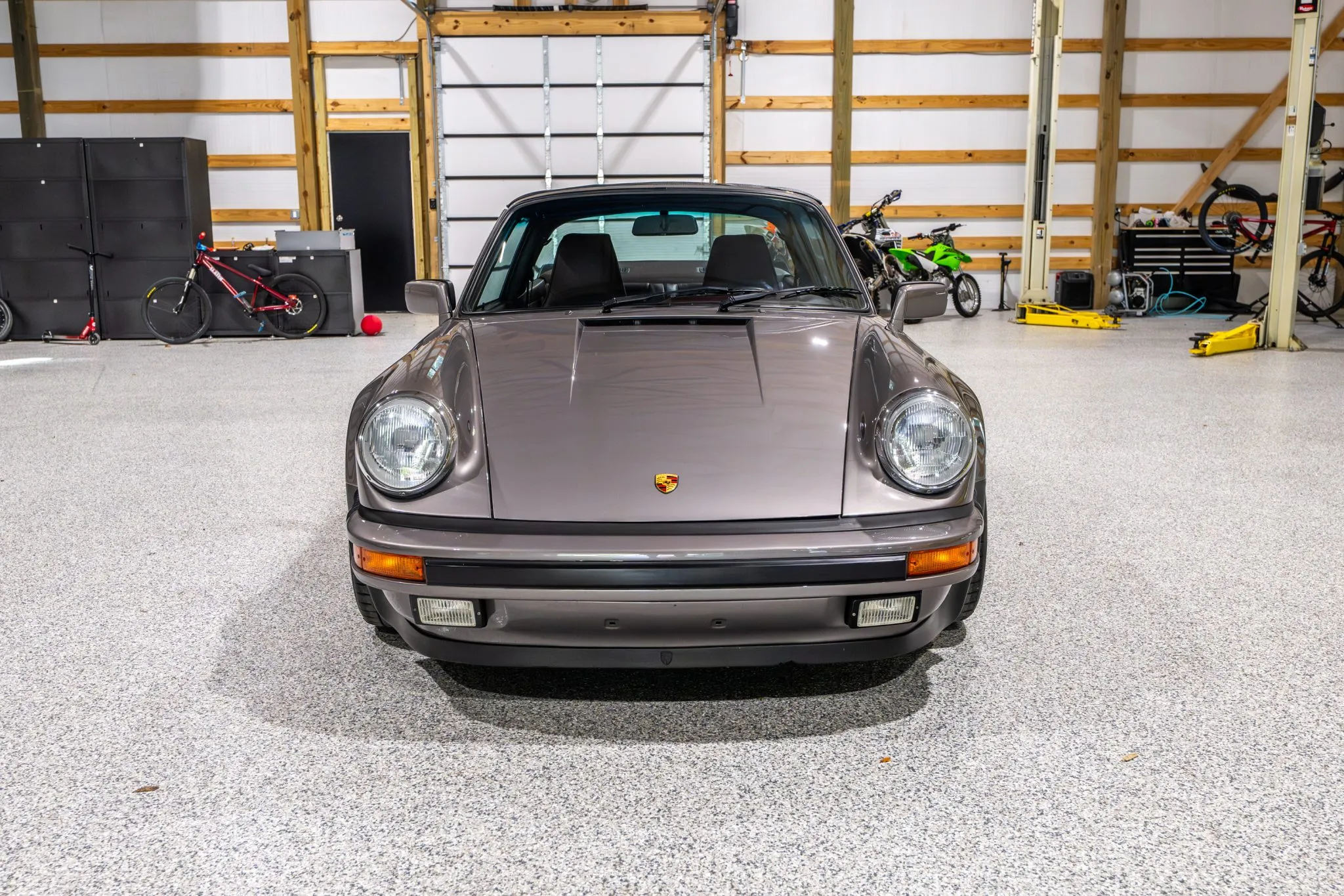 1985 Porsche 911 Carrera Targa M491 in Meteor Grey Metallic