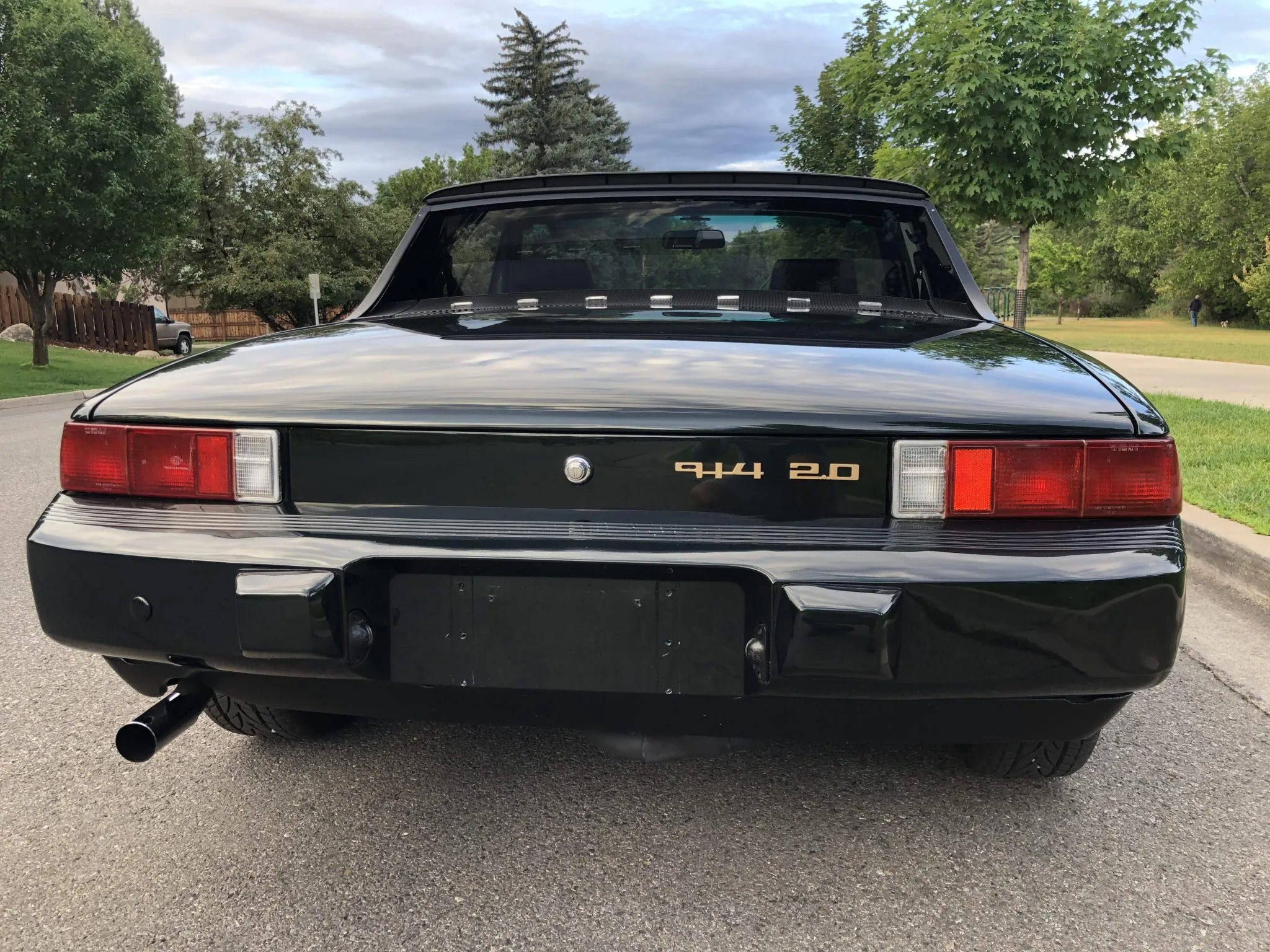 1975 Porsche 914 2.0 in Metallic Dark Green