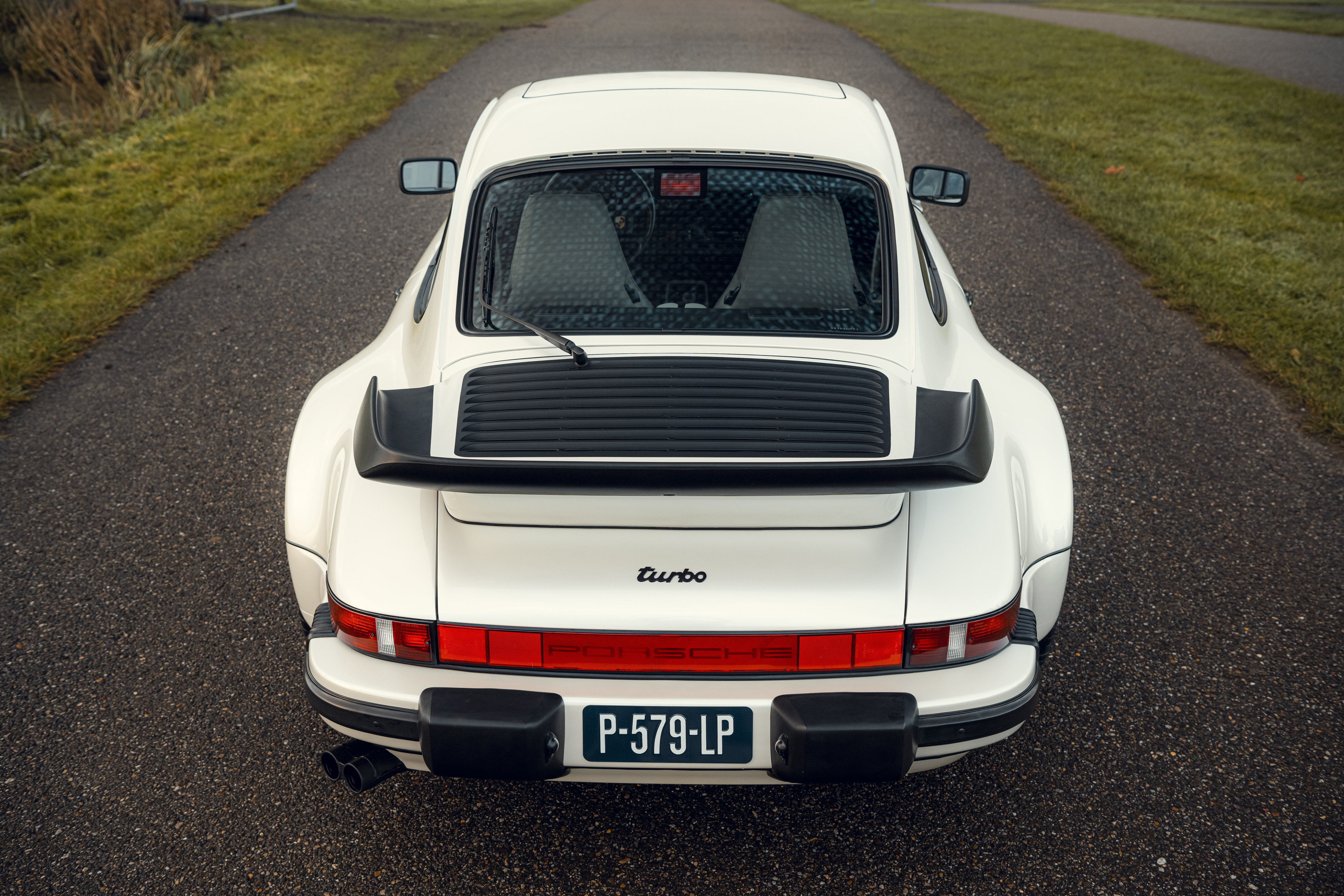 1989 Porsche 911 Turbo 'Flat-Nose' Coupe in Pearl White Metallic