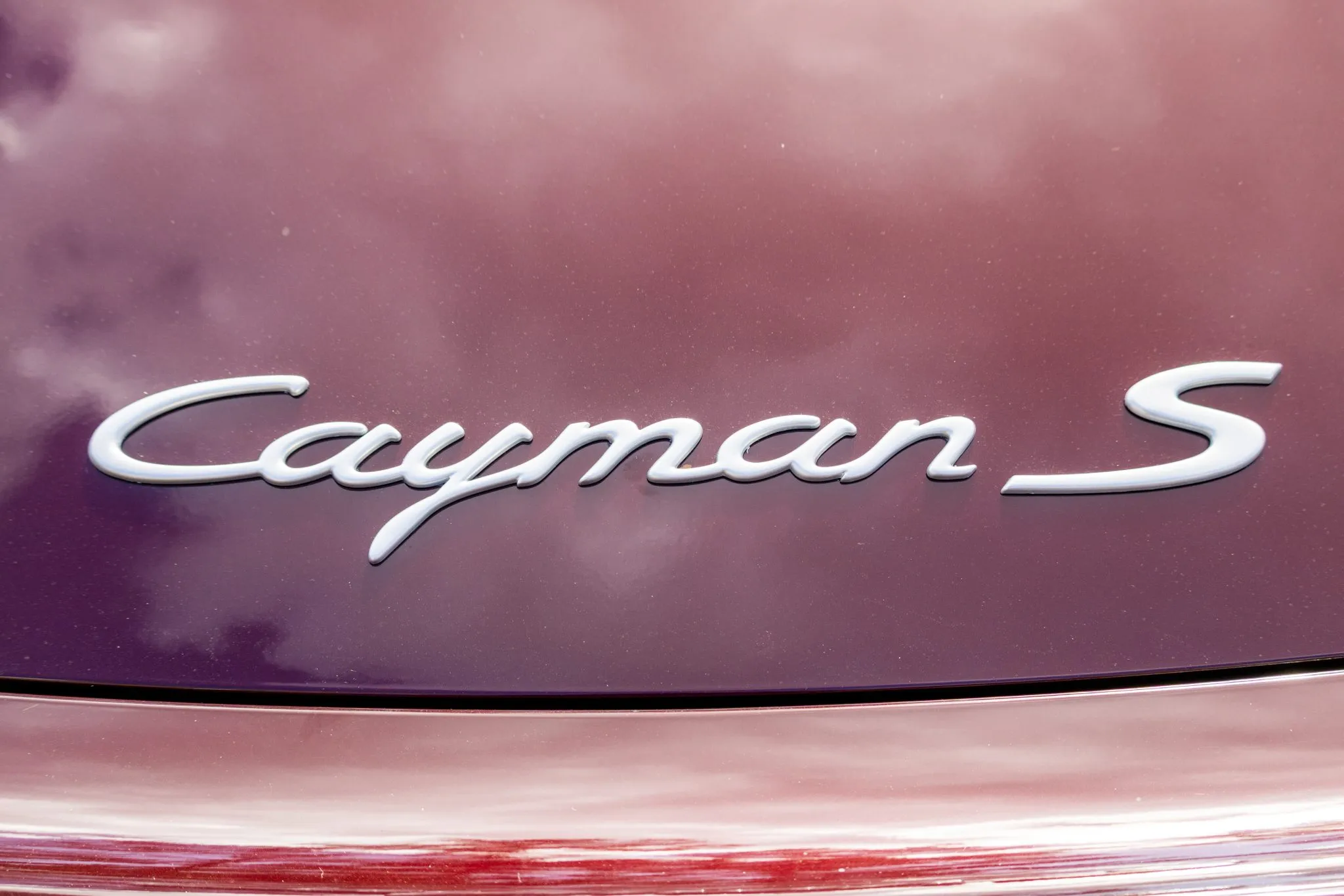 2007 Porsche Cayman S in Carmon Red Metallic