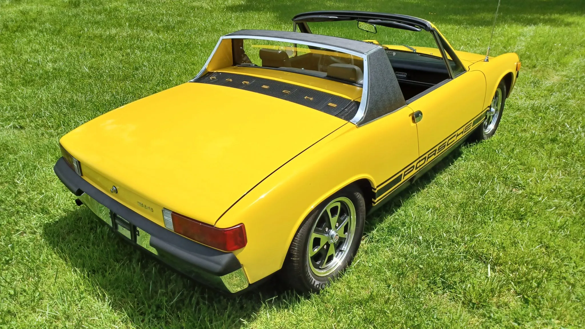 1971 Porsche 914 in Lemon Yellow
