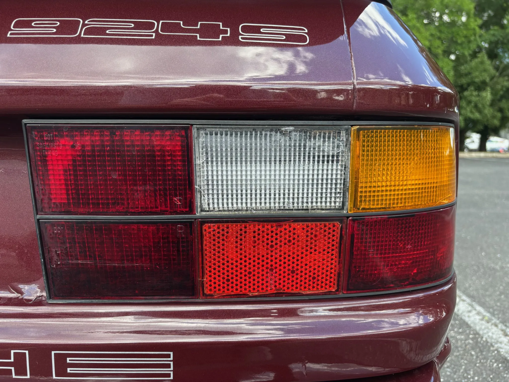 1988 Porsche 924S in Metallic Red